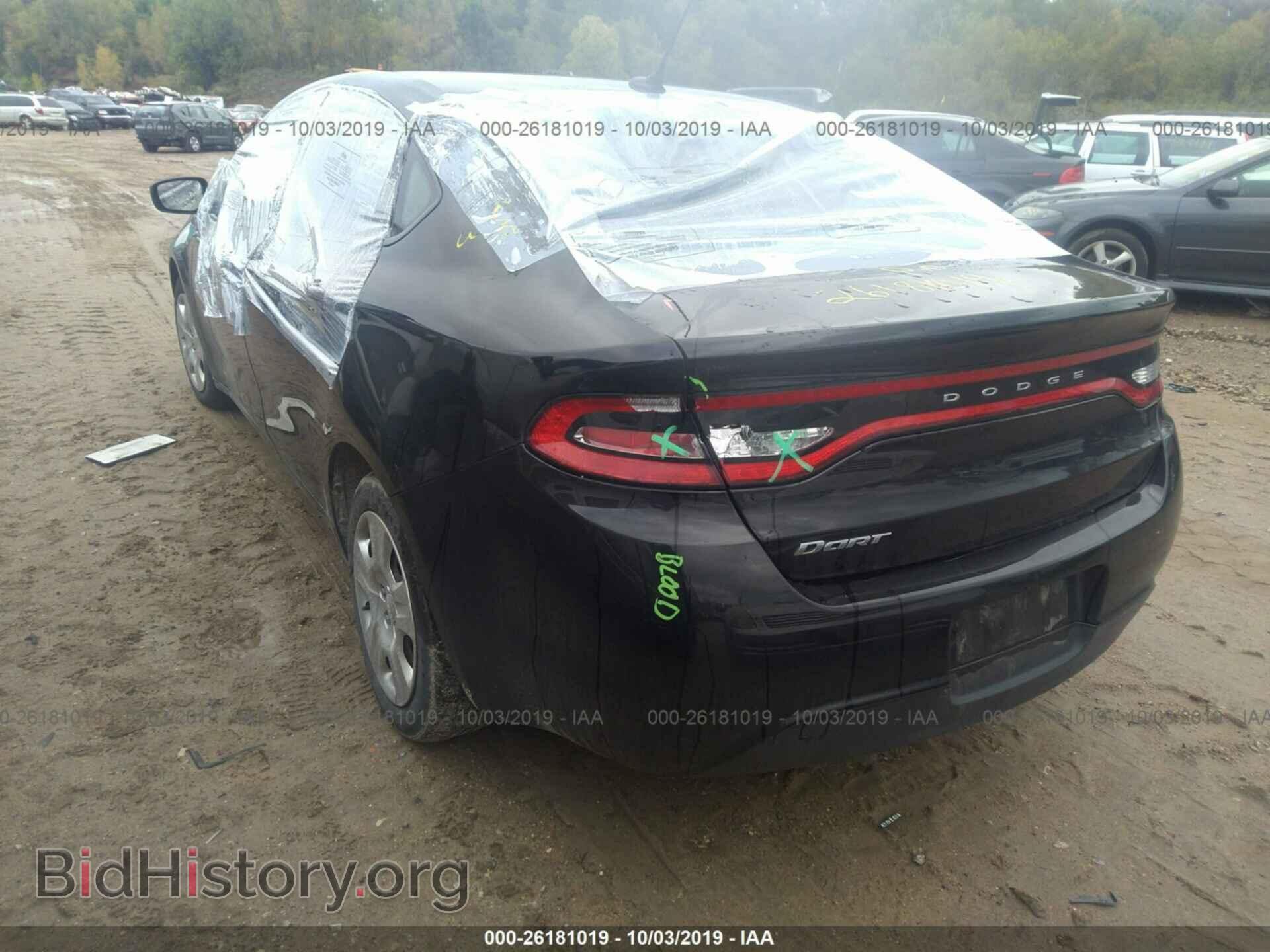 2013 DODGE DART - VIN: 1C3CDFAA2DD292054 - Фото 3