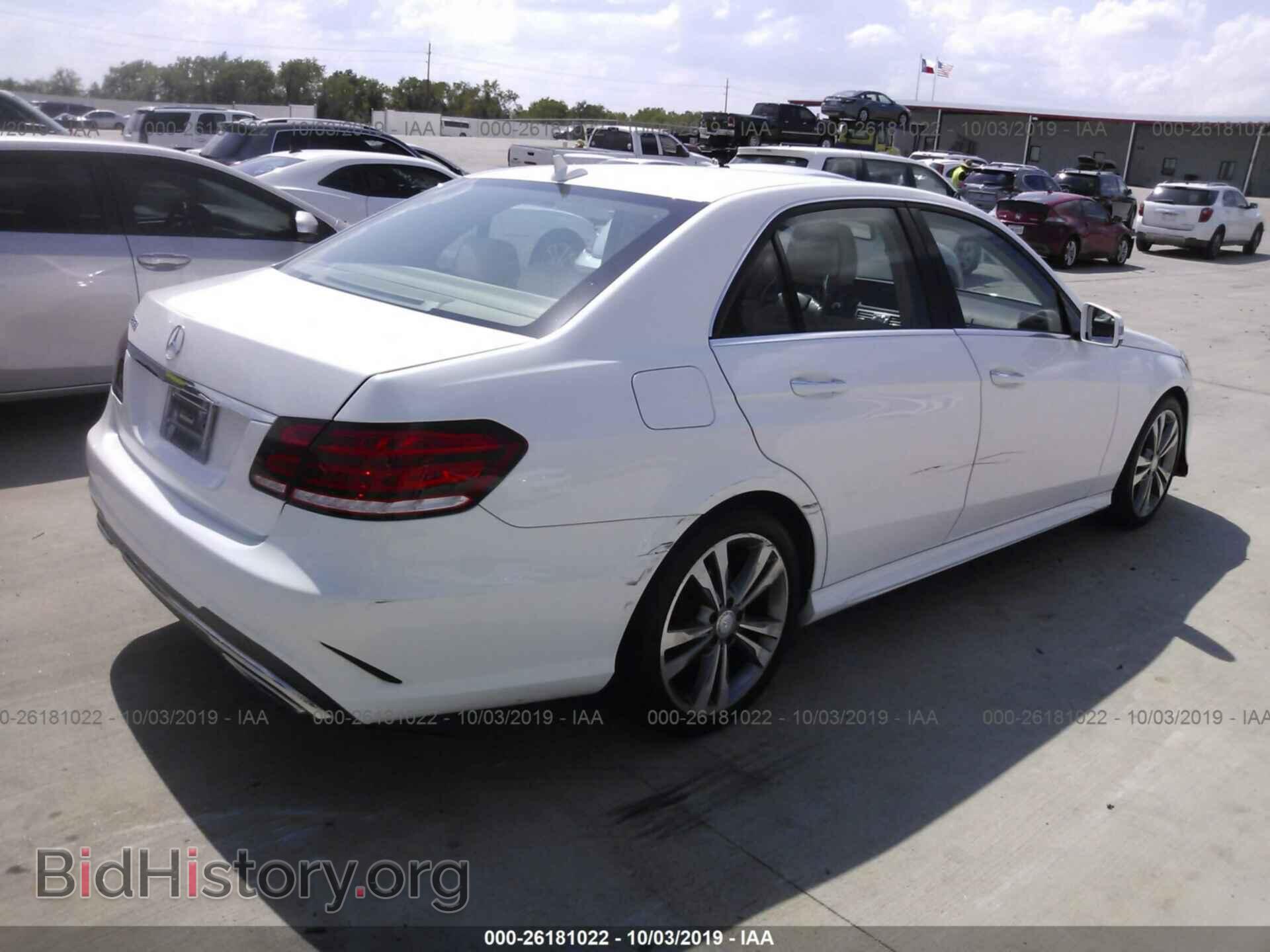 2014 MERCEDES-BENZ E - VIN: WDDHF5KB2EA876587 - Фото 4