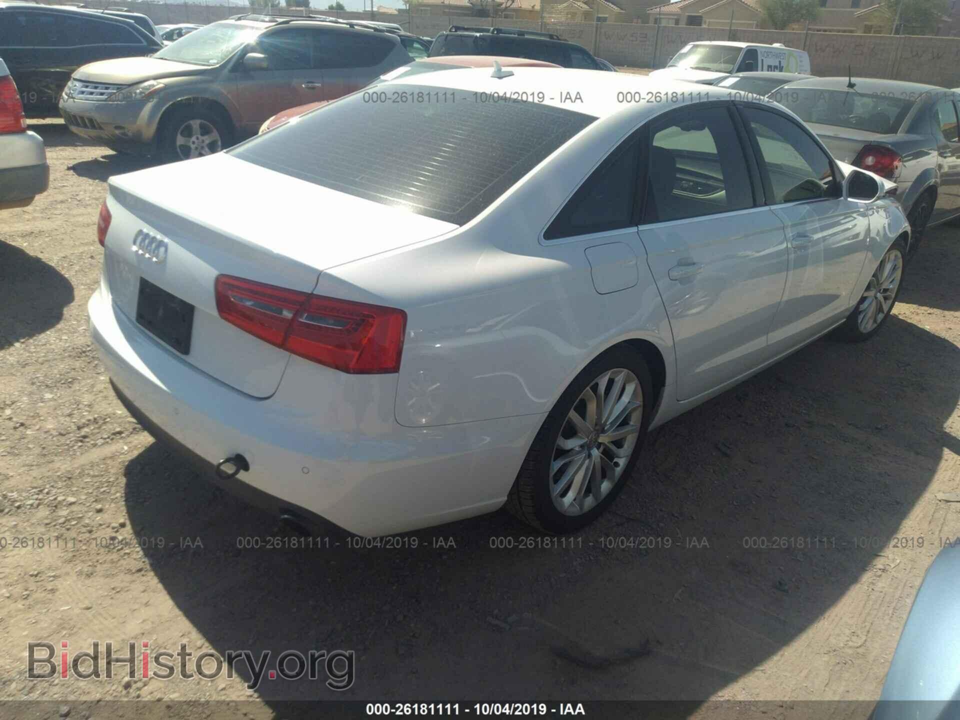 2012 AUDI A6 - VIN: WAUDFAFC9CN076926 - Photo 4