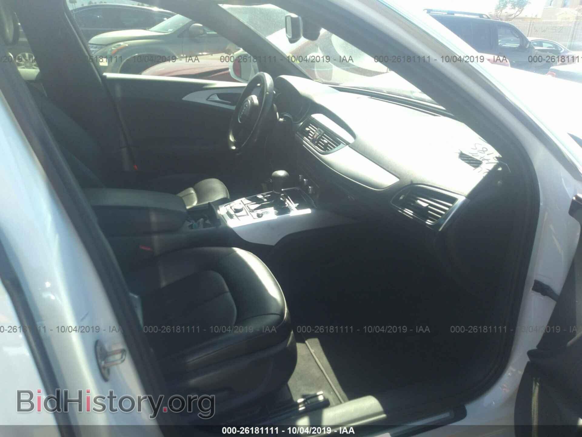 2012 AUDI A6 - VIN: WAUDFAFC9CN076926 - Photo 5