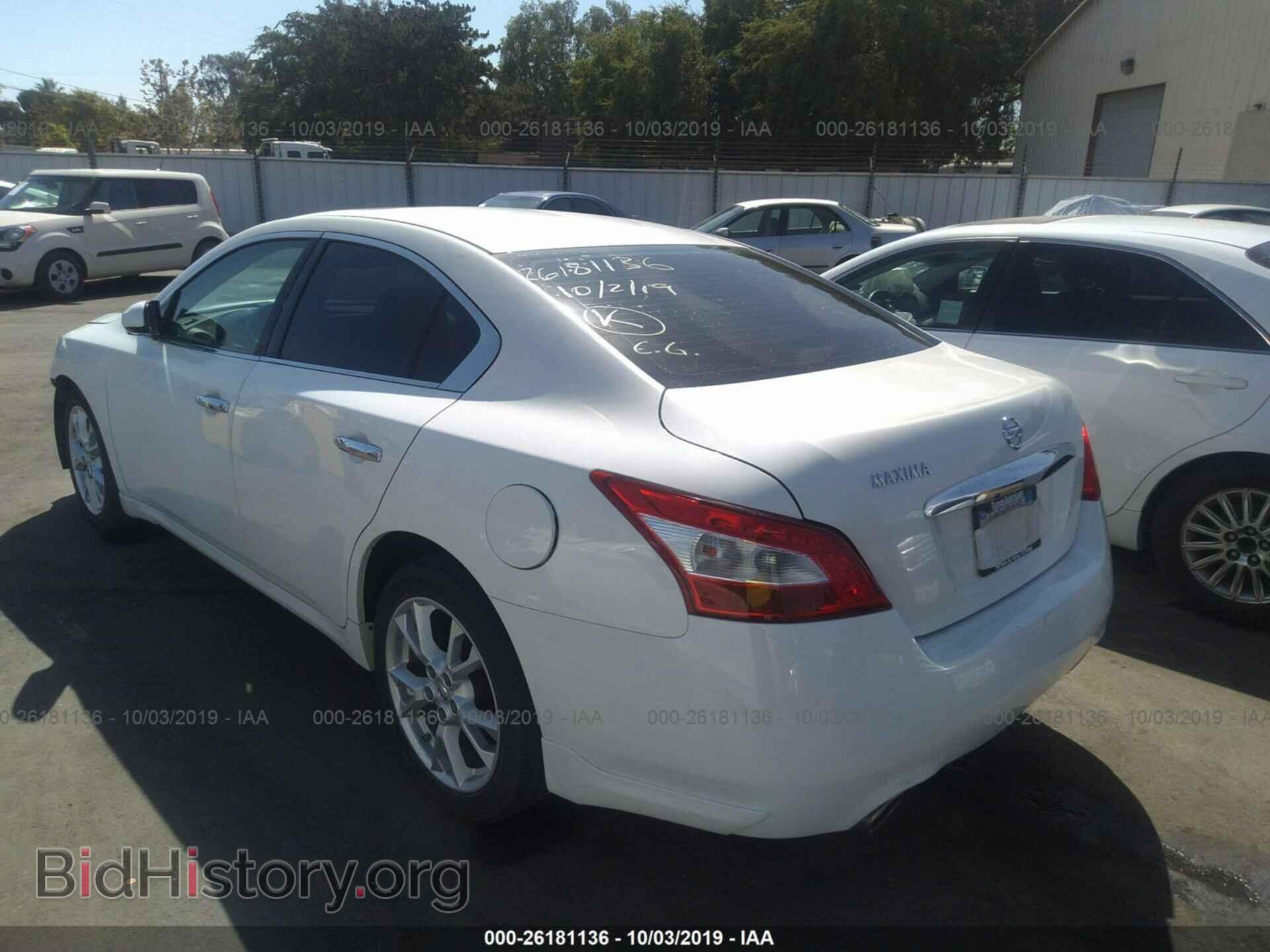 2011 NISSAN MAXIMA - VIN: 1N4AA5AP8BC802491 - Фото 3