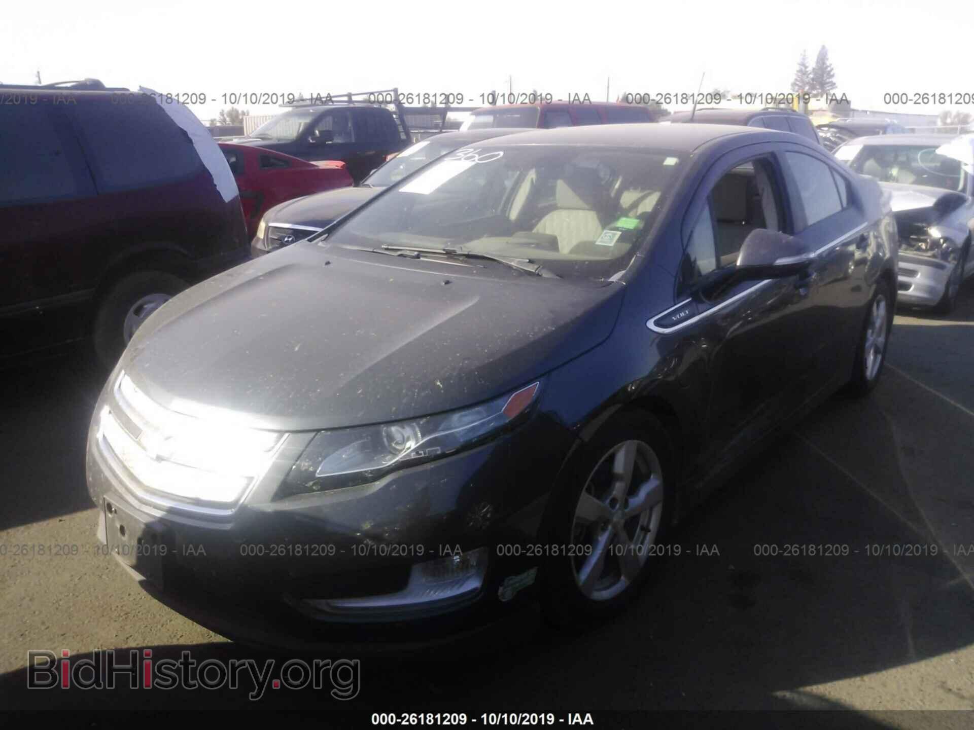 2013 CHEVROLET VOLT - VIN: 1G1RE6E41DU136457 - Фото 2