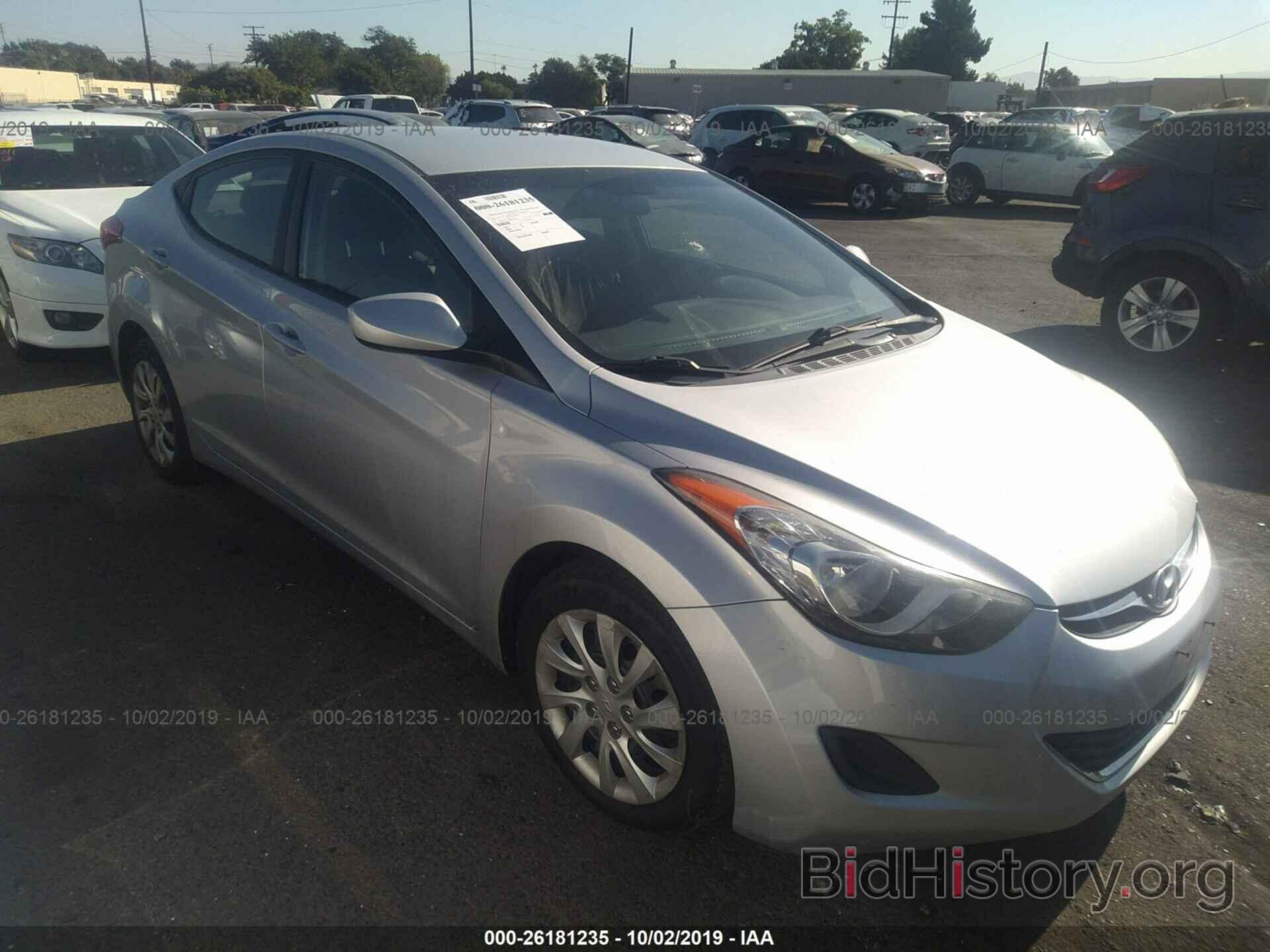 Photo 5NPDH4AE4BH055651 - HYUNDAI ELANTRA 2011