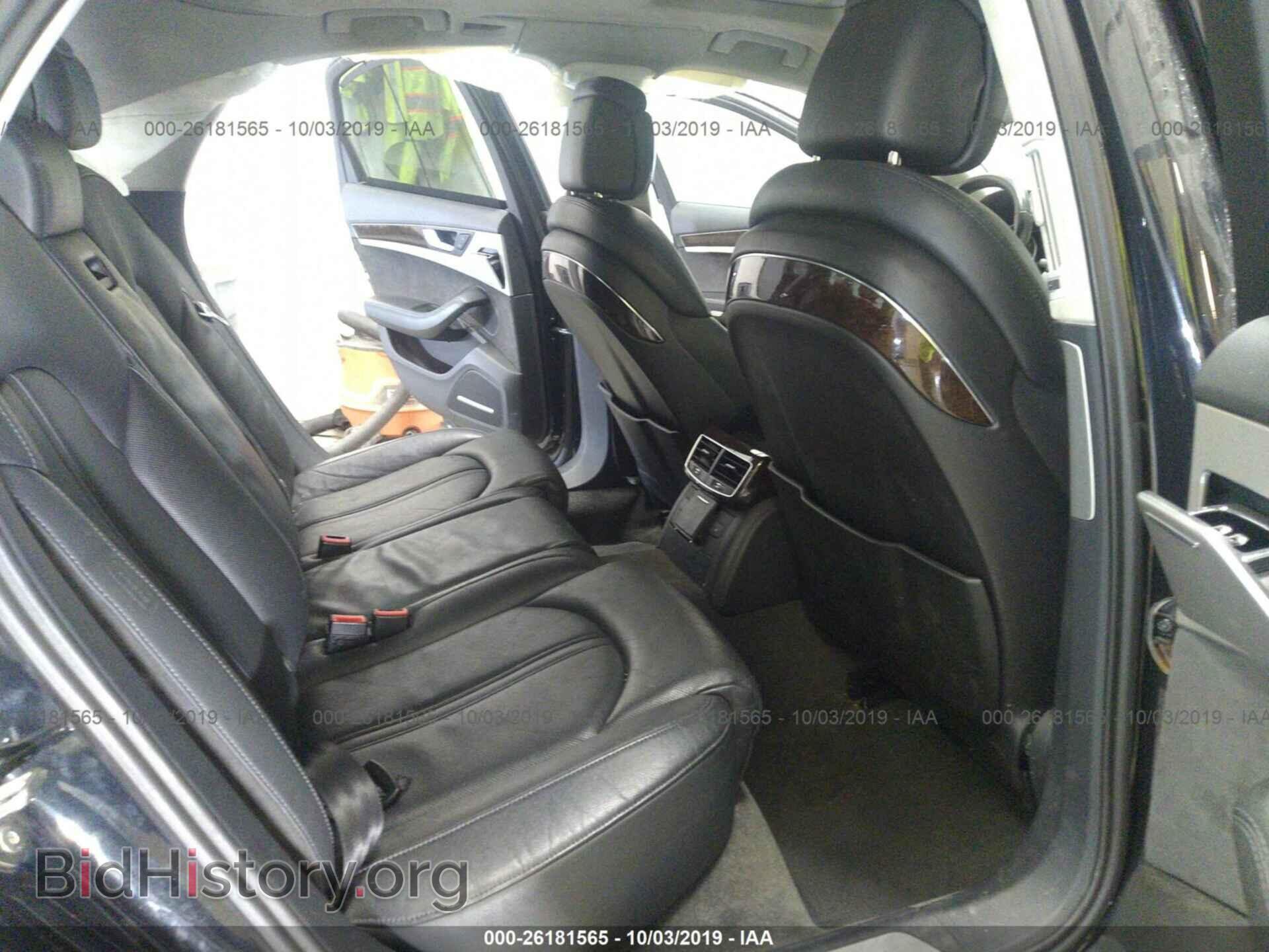 2011 AUDI A8 - VIN: WAUAVAFDXBN001004 - Фото 8