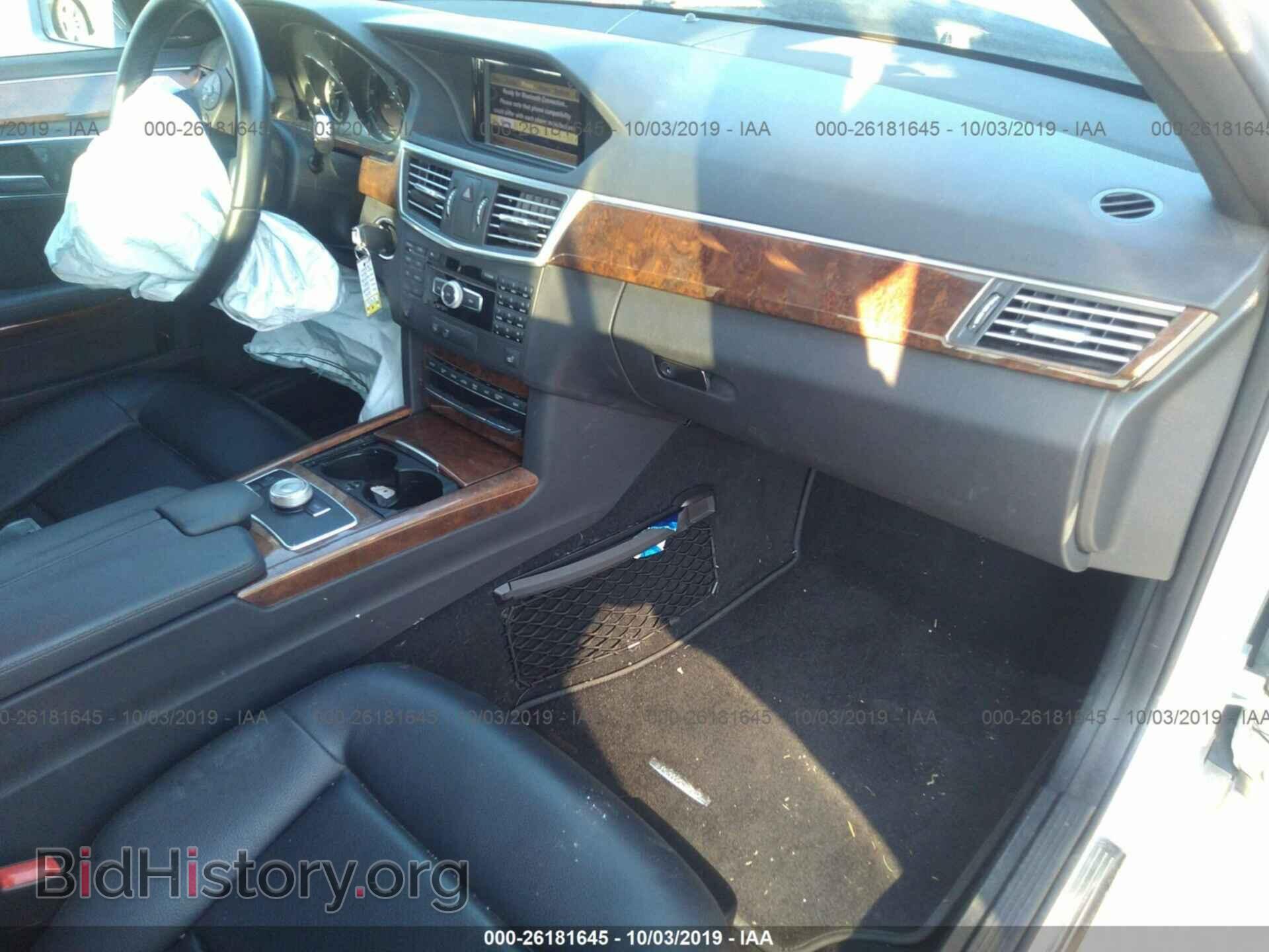 2012 MERCEDES-BENZ E - VIN: WDDHF5KB1CA606392 - Фото 5
