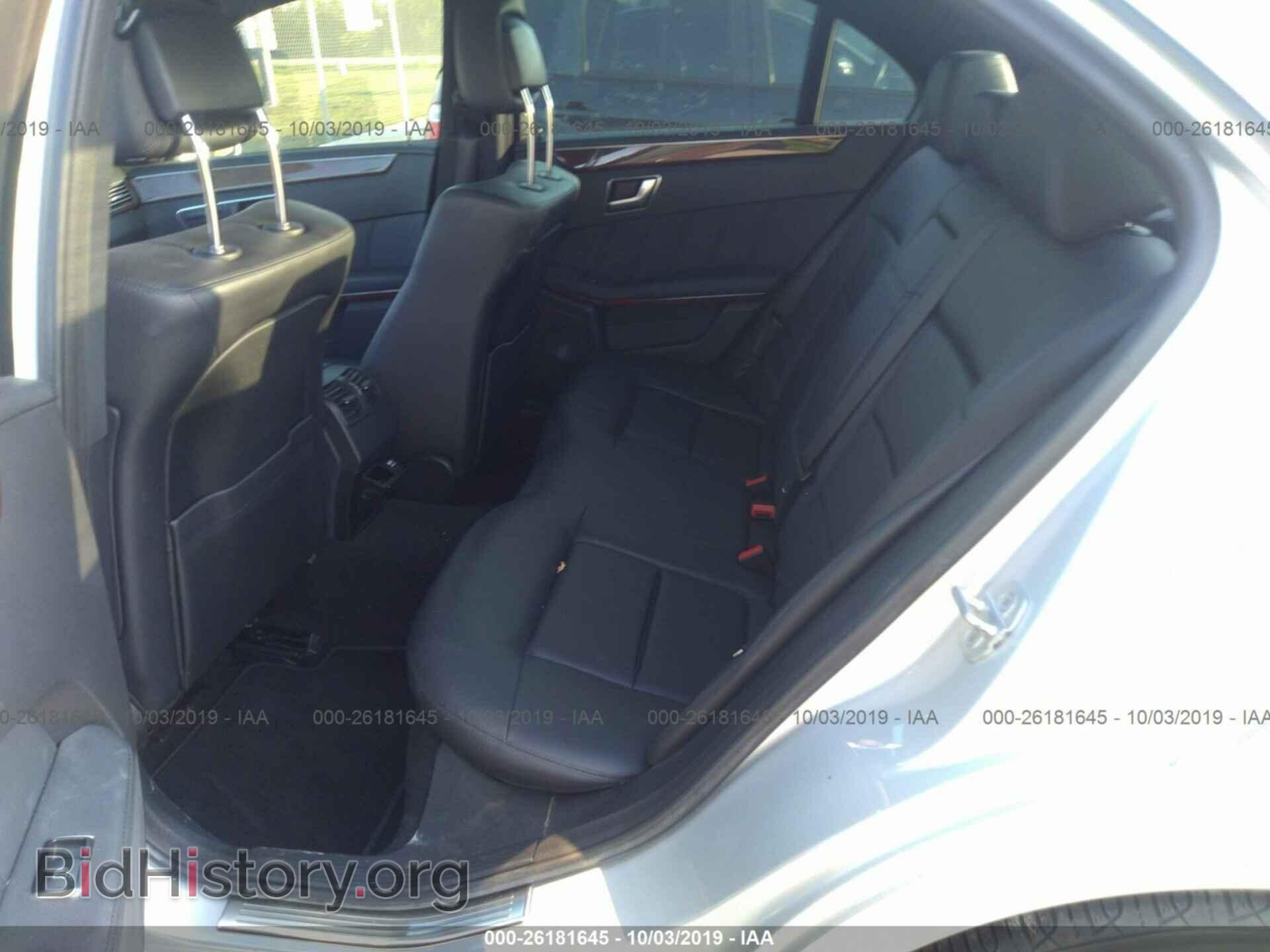2012 MERCEDES-BENZ E - VIN: WDDHF5KB1CA606392 - Фото 8