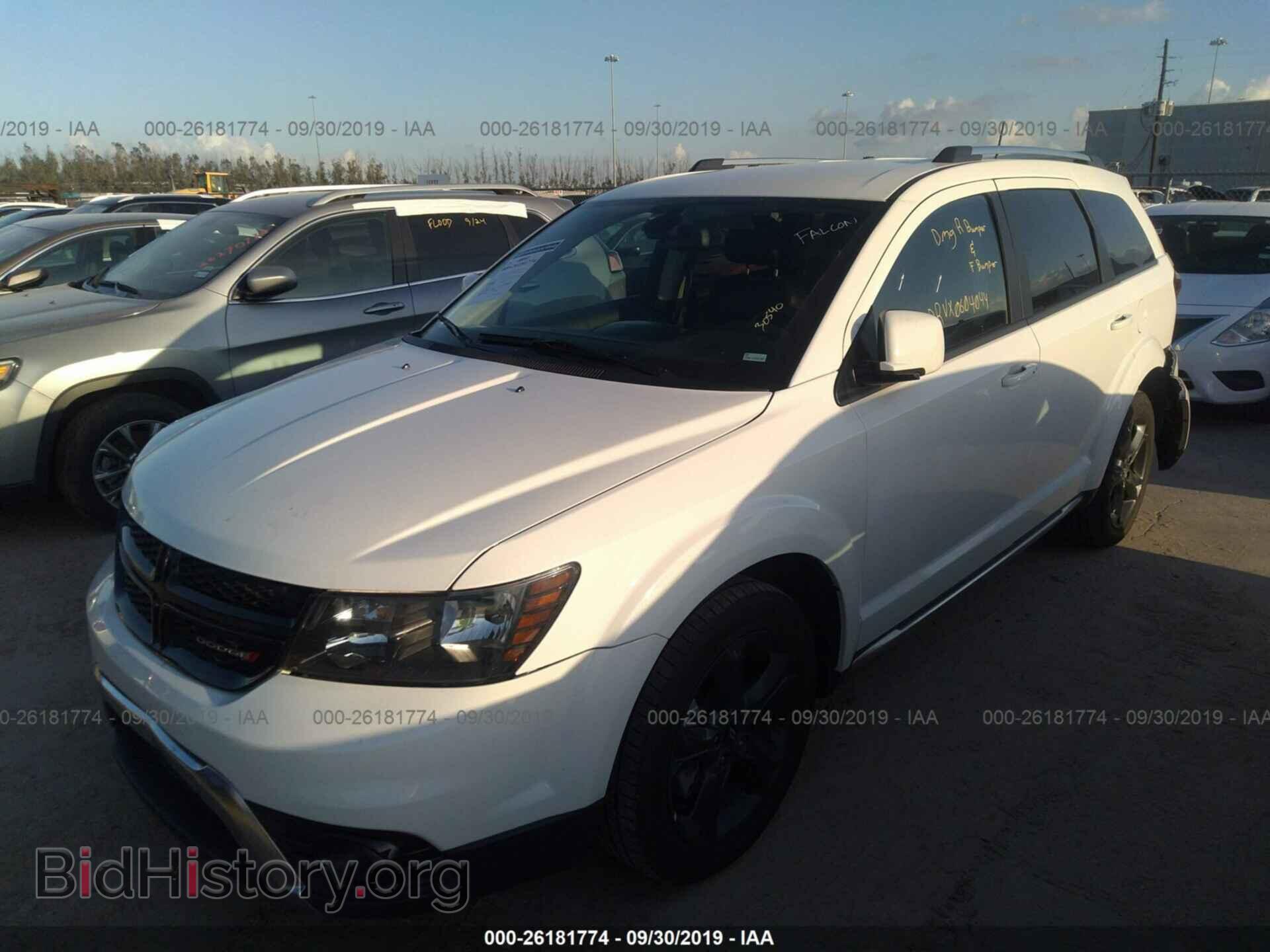 2019 DODGE JOURNEY - VIN: 3C4PDCGG5KT707494 - Фото 2