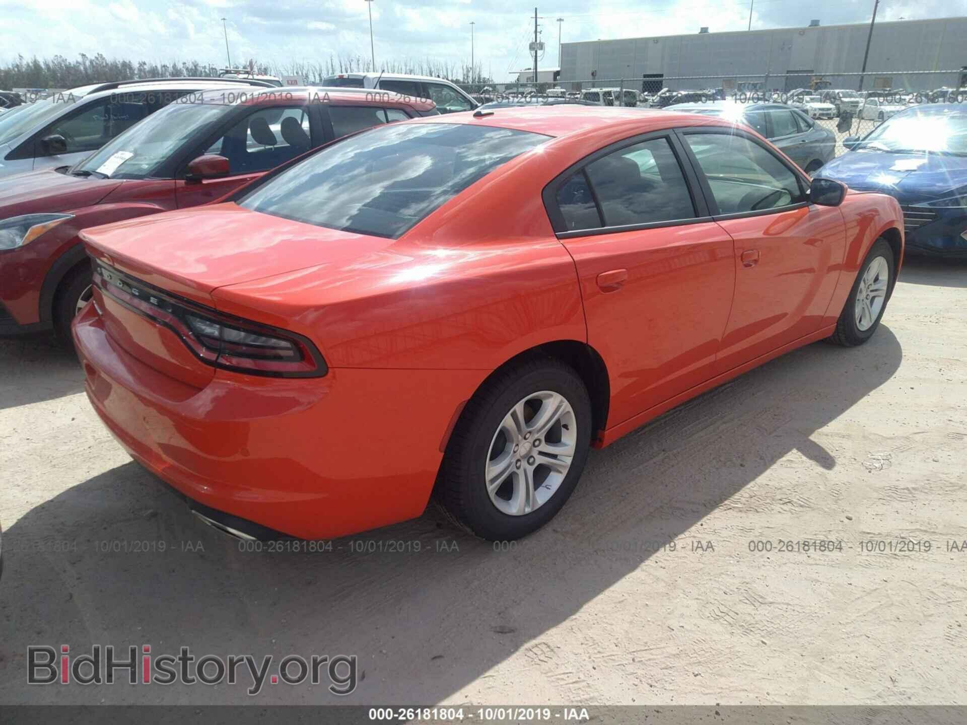 2019 DODGE CHARGER - VIN: 2C3CDXBG4KH700076 - Фото 4