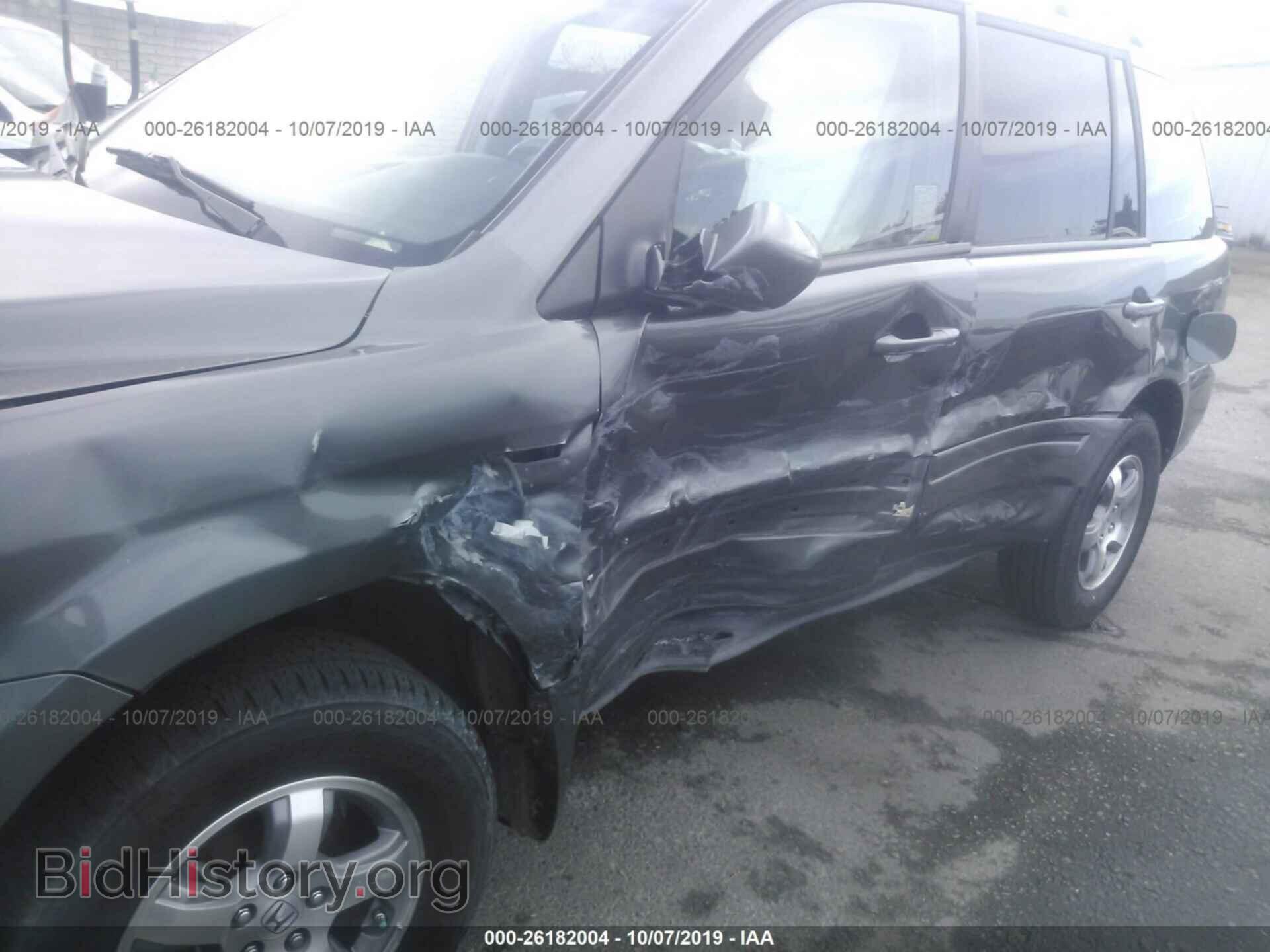 2007 HONDA PILOT - VIN: 2HKYF18567H521907 - Фото 6
