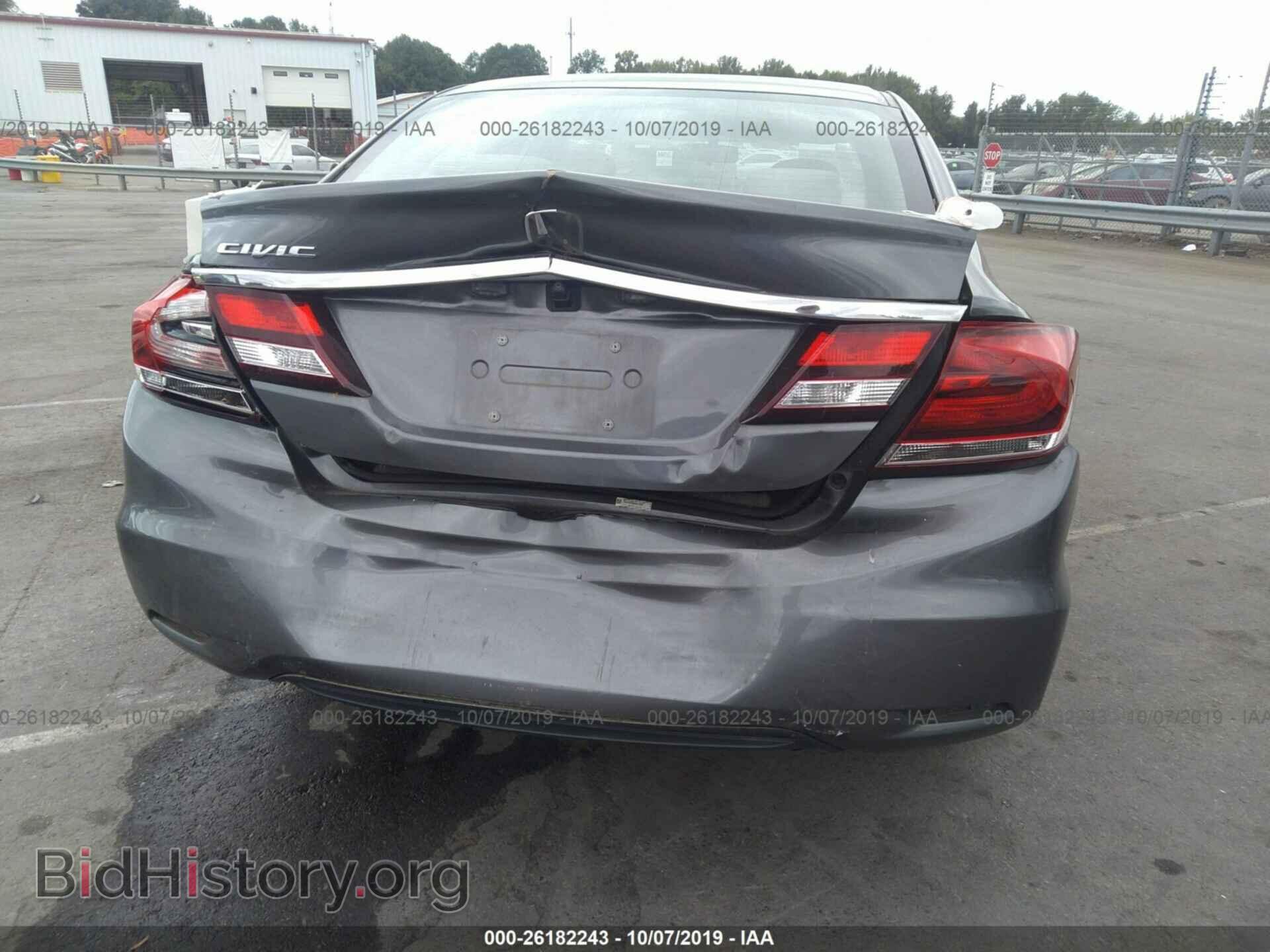 2013 HONDA CIVIC - VIN: 19XFB2F85DE074802 - Photo 6