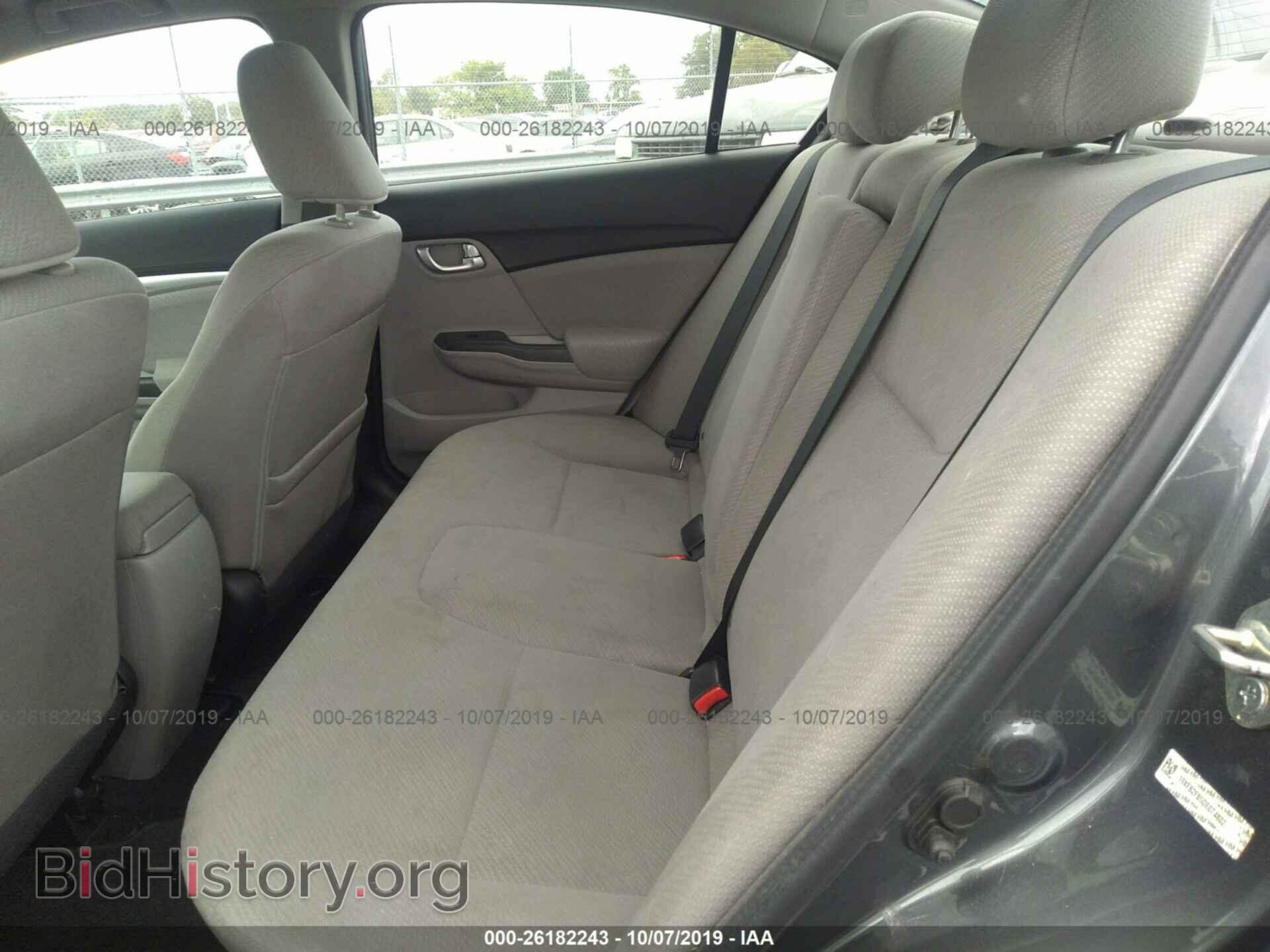 2013 HONDA CIVIC - VIN: 19XFB2F85DE074802 - Photo 8