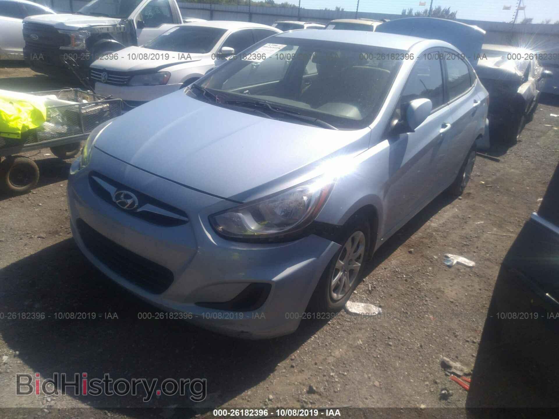 2014 HYUNDAI ACCENT - VIN: KMHCT4AE0EU661237 - Фото 2