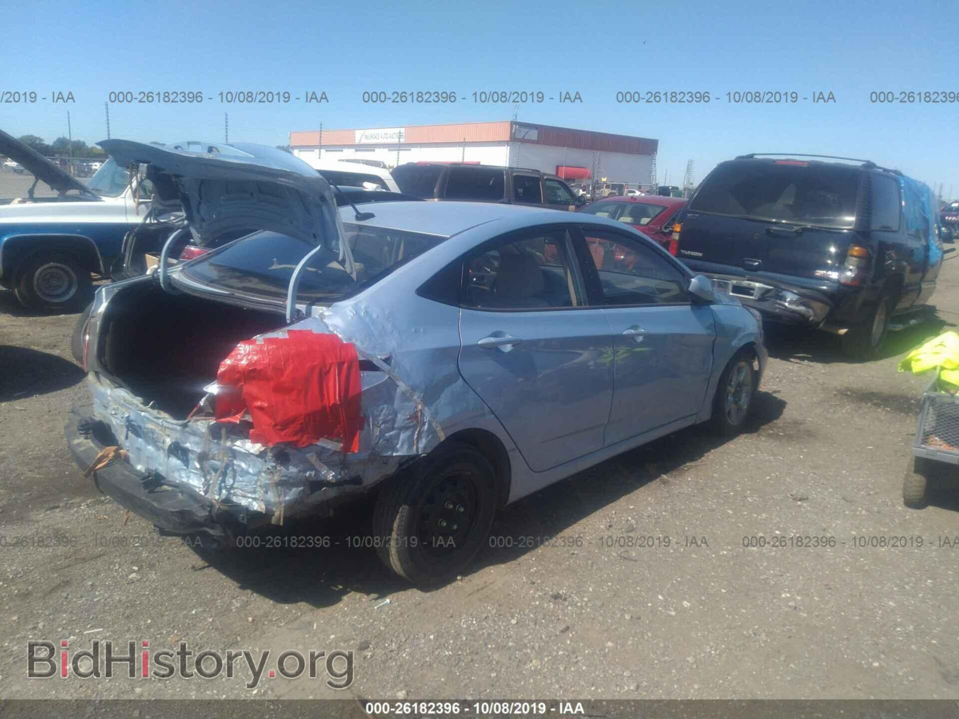 2014 HYUNDAI ACCENT - VIN: KMHCT4AE0EU661237 - Фото 4