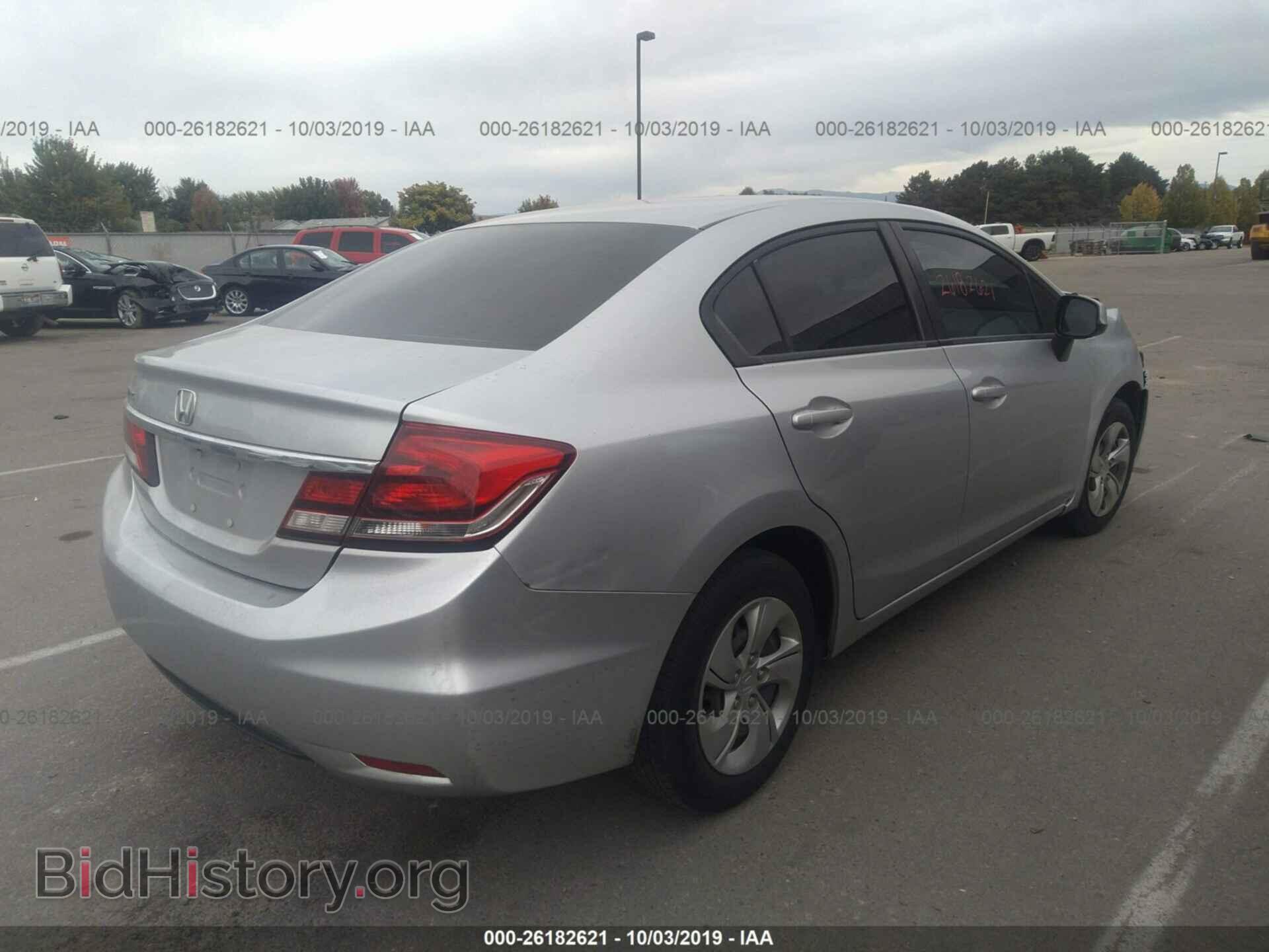 2013 HONDA CIVIC - VIN: 2HGFB2F5XDH580492 - Фото 4
