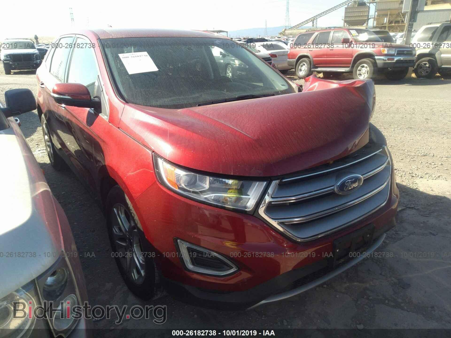 Фотография 2FMPK3K94JBB45043 - FORD EDGE 2018