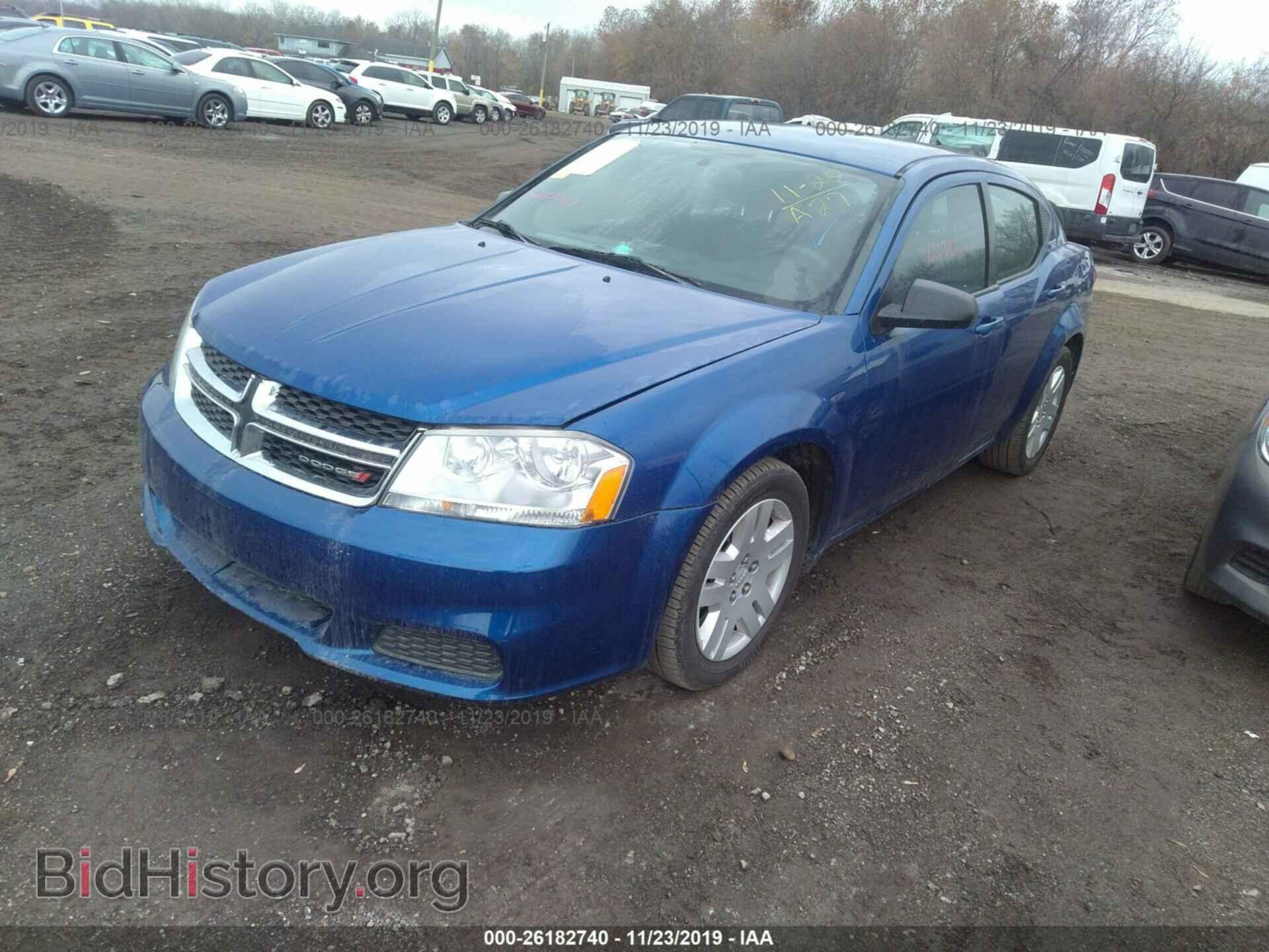 2014 DODGE AVENGER - VIN: 1C3CDZAB1EN169934 - Фото 2