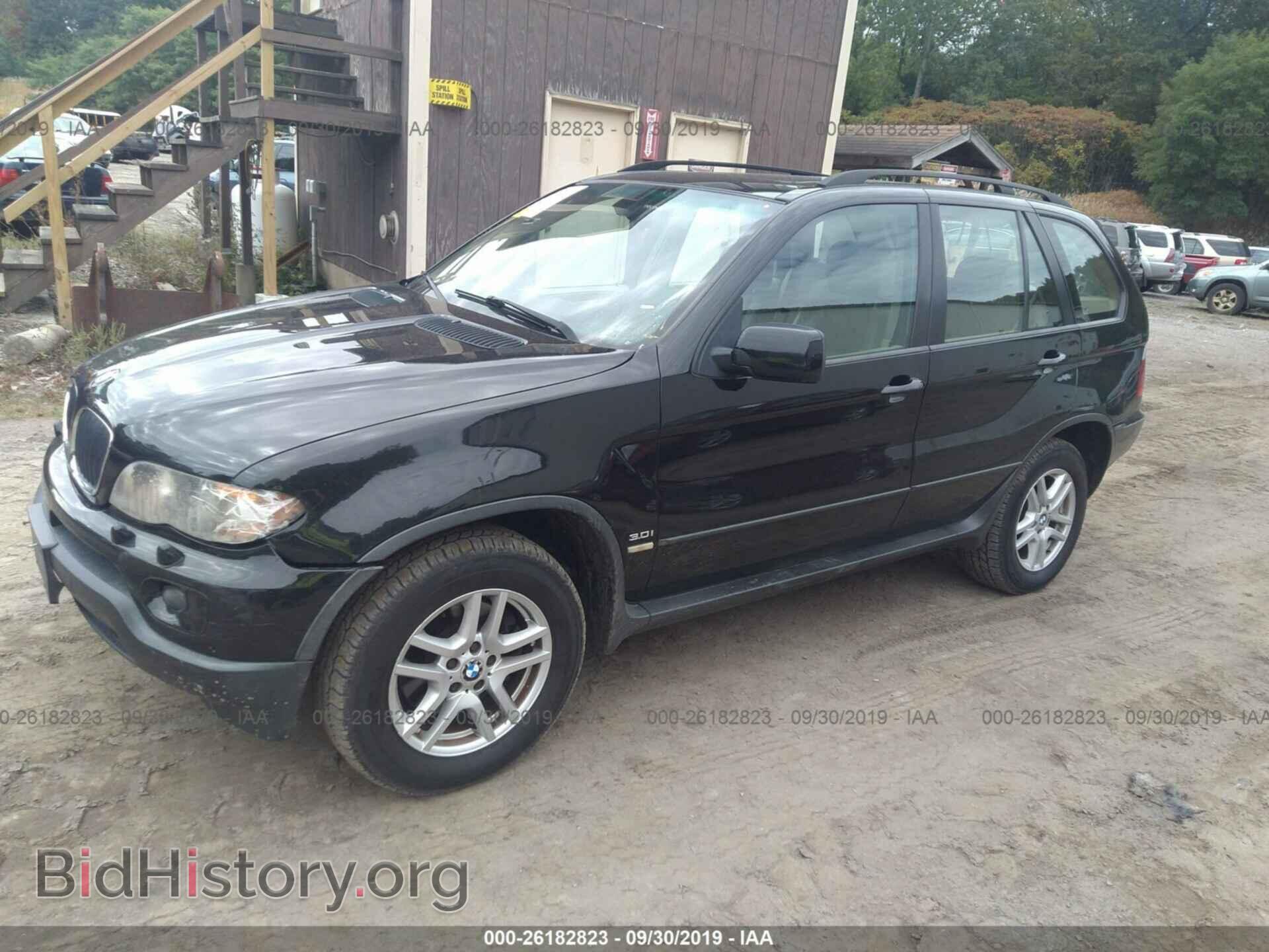 2005 BMW X5 - VIN: 5UXFA13565LY02075 - Фото 2
