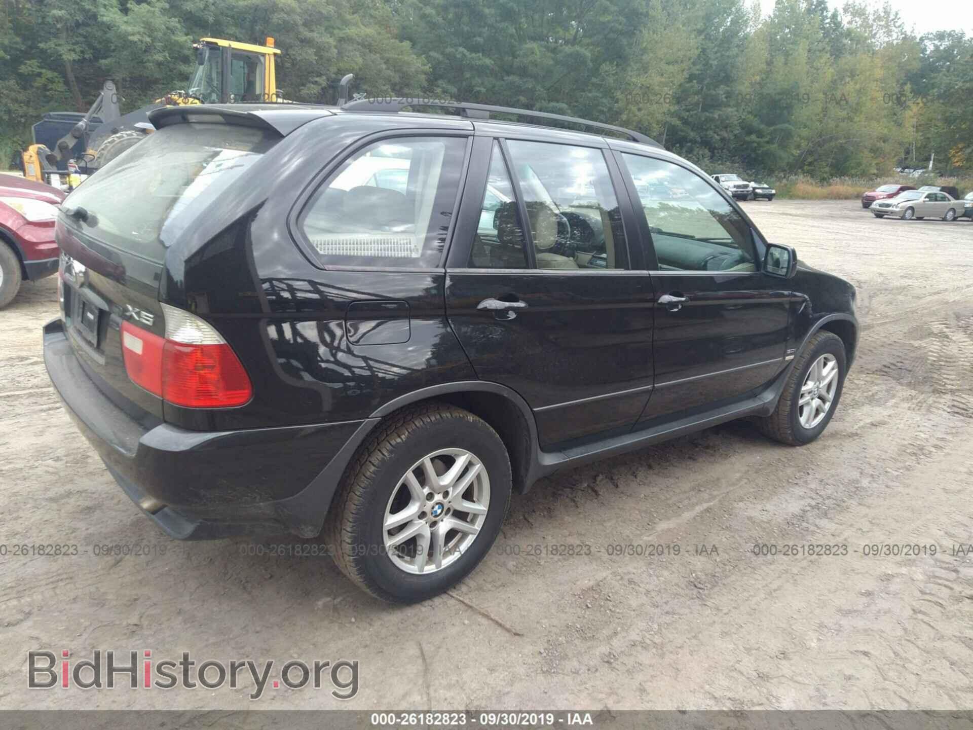 2005 BMW X5 - VIN: 5UXFA13565LY02075 - Фото 4