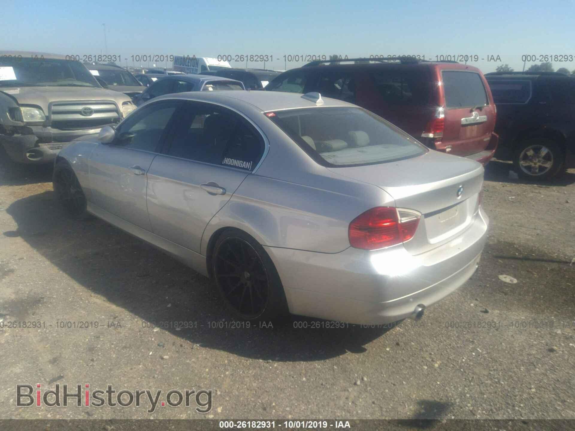 2007 BMW 335 - VIN: WBAVB735X7PA85625 - Фото 3