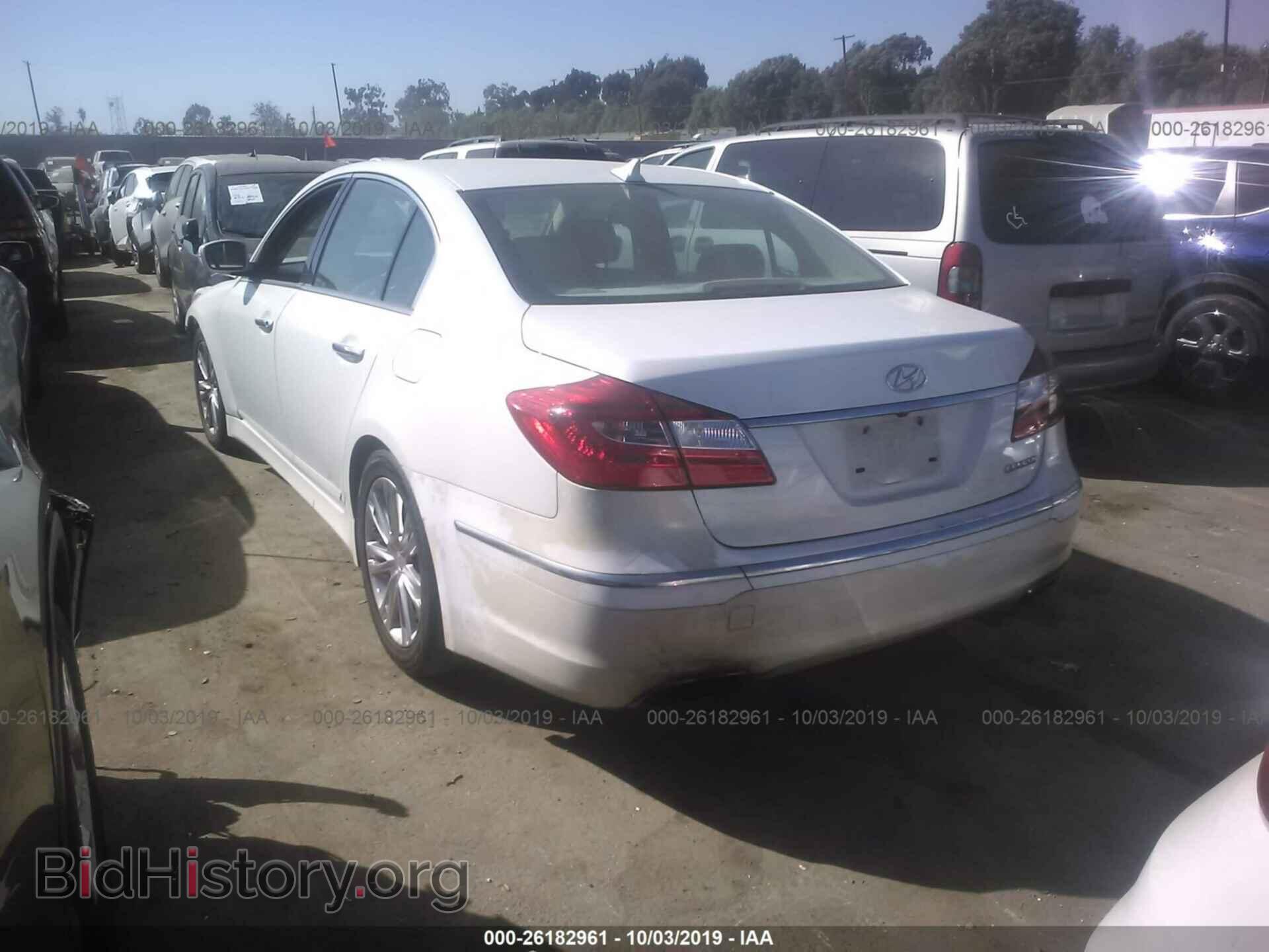 2012 HYUNDAI GENESIS - VIN: KMHGC4DD0CU201545 - Фото 3