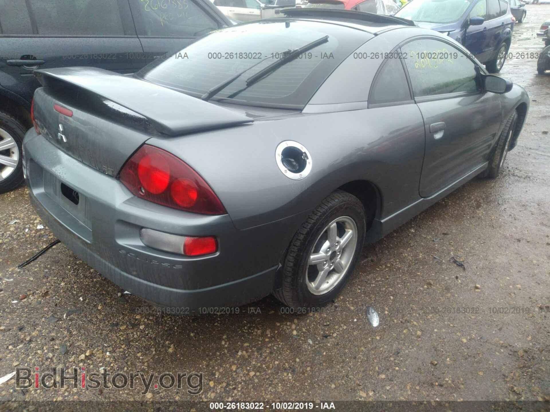 2002 MITSUBISHI ECLIPSE - VIN: 4A3AC54H22E086603 - Фото 4