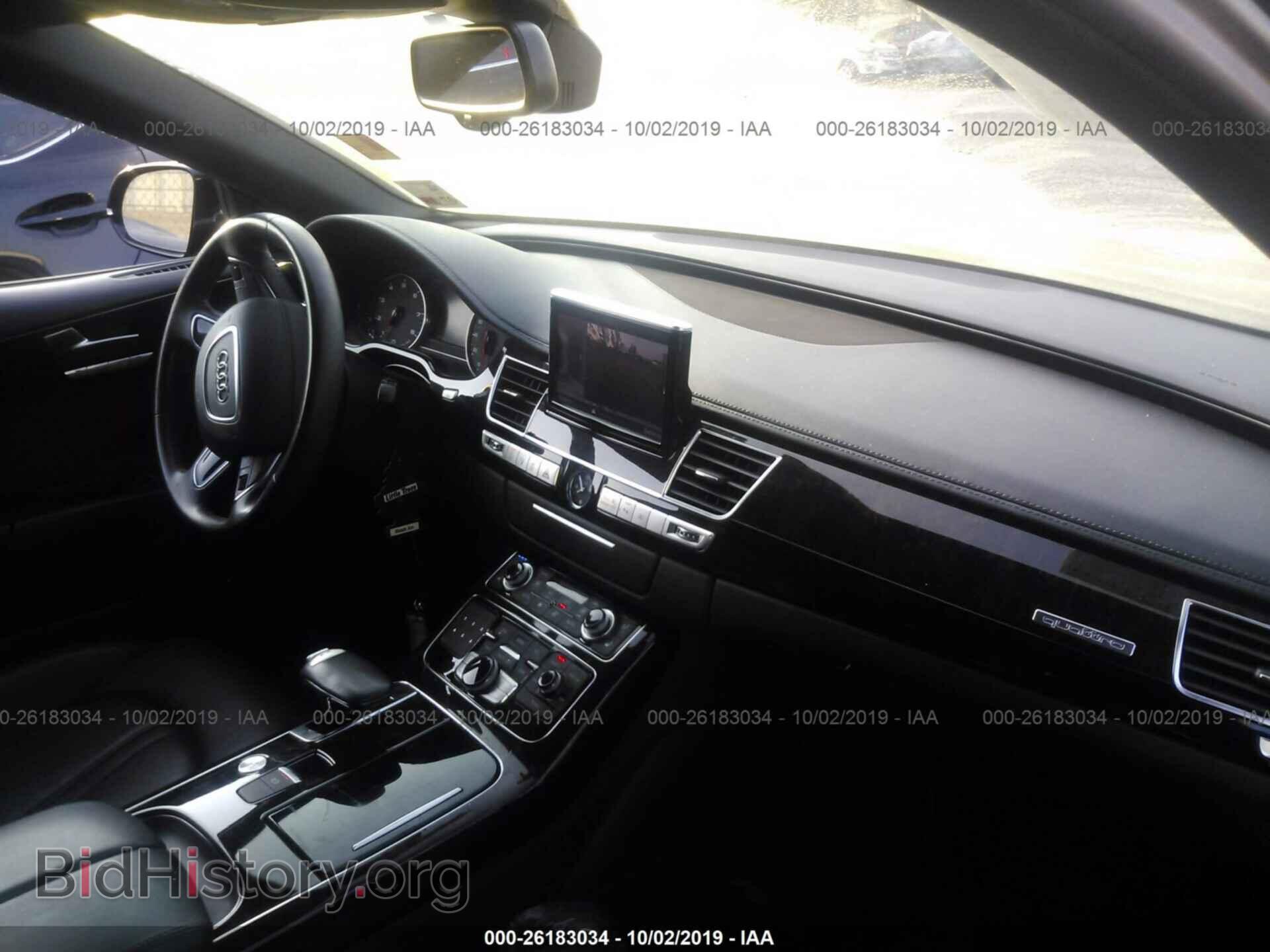 2013 AUDI A8 - VIN: WAUR2AFD4DN019707 - Фото 5