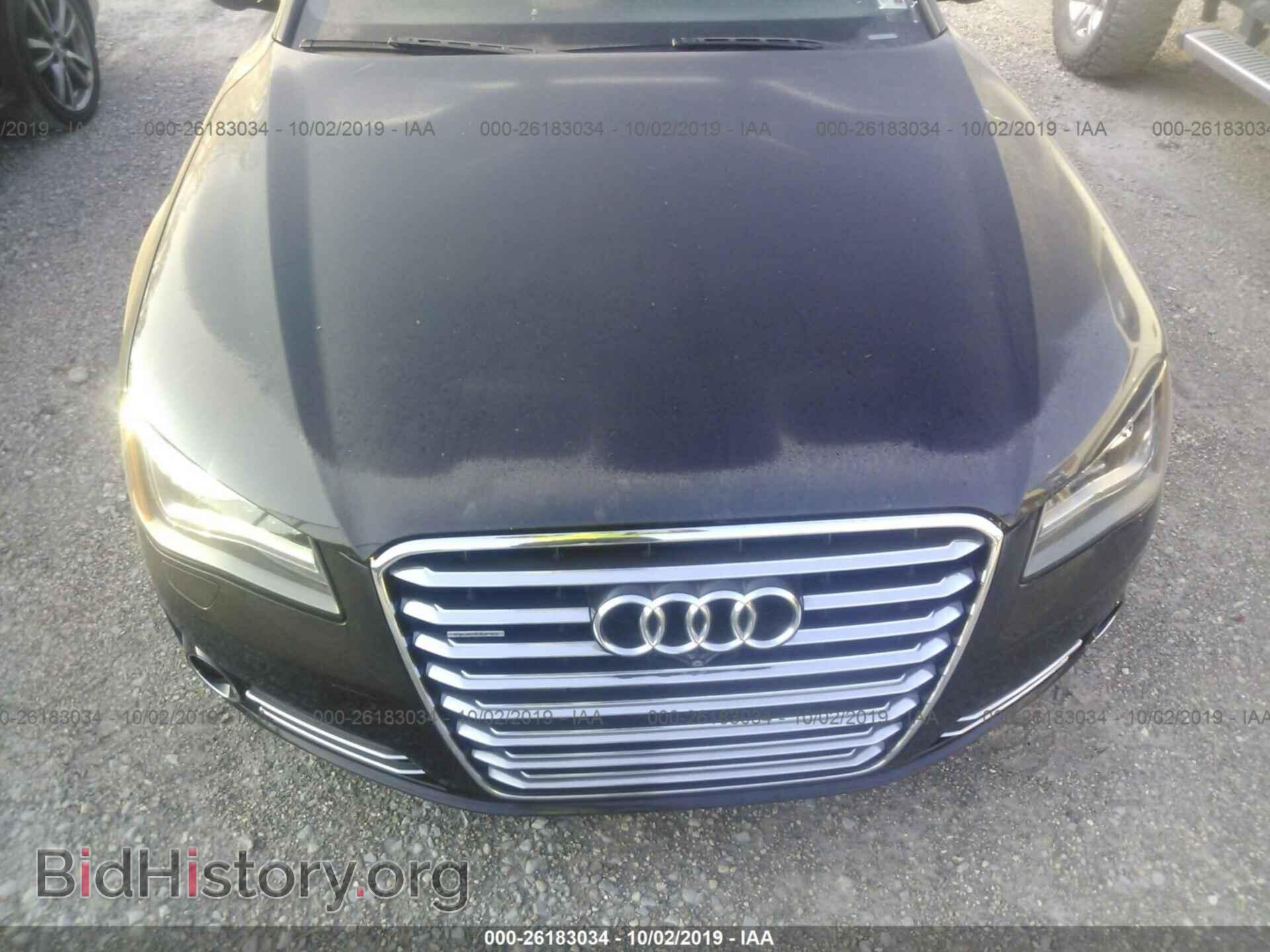 2013 AUDI A8 - VIN: WAUR2AFD4DN019707 - Фото 6