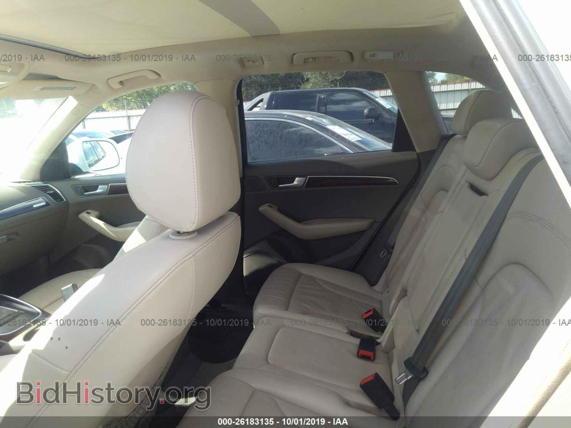 2011 AUDI Q5 - VIN: WA1CFAFP1BA031836 - Фото 8