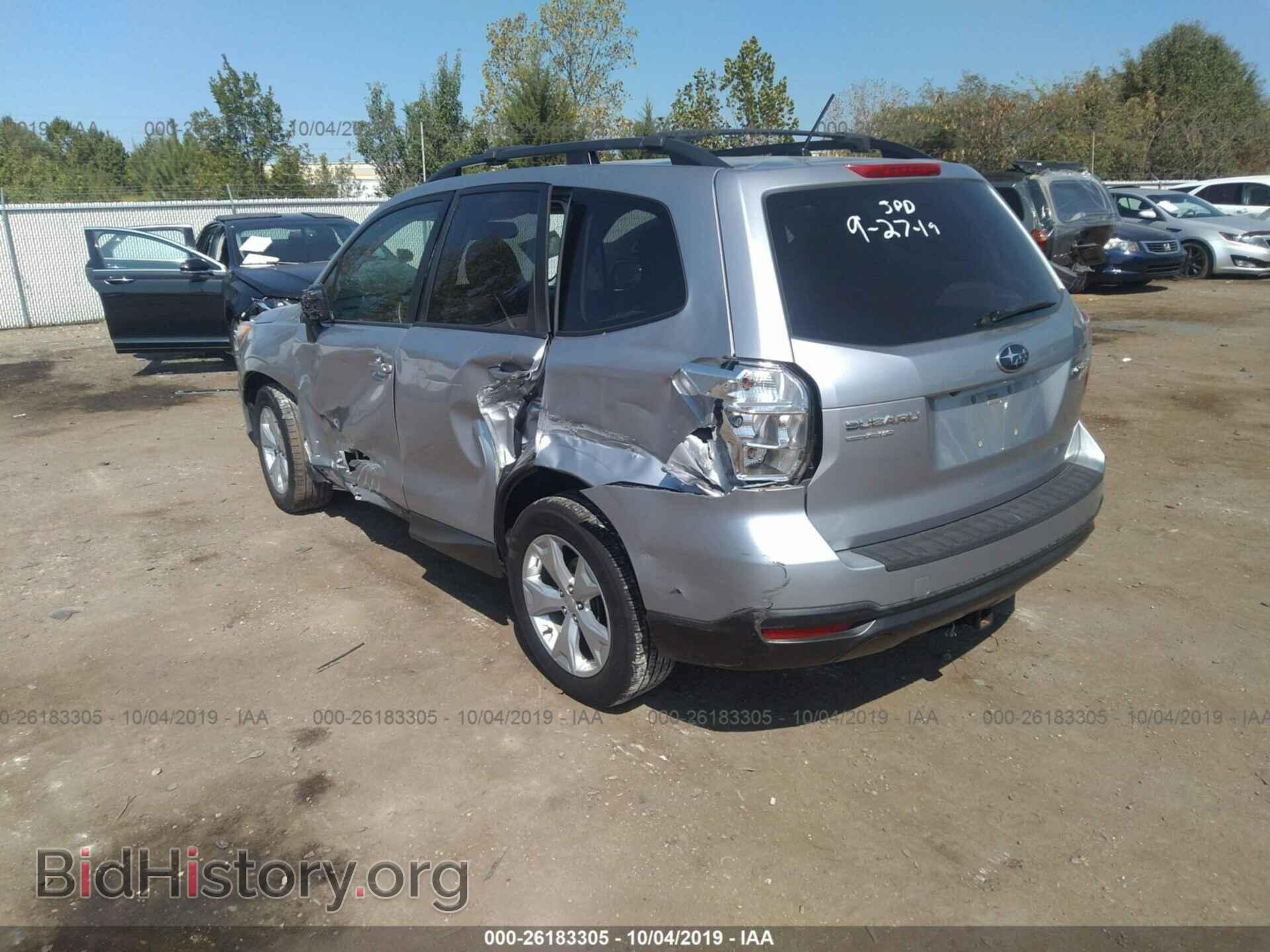 2014 SUBARU FORESTER - VIN: JF2SJADC6EH401420 - Фото 3