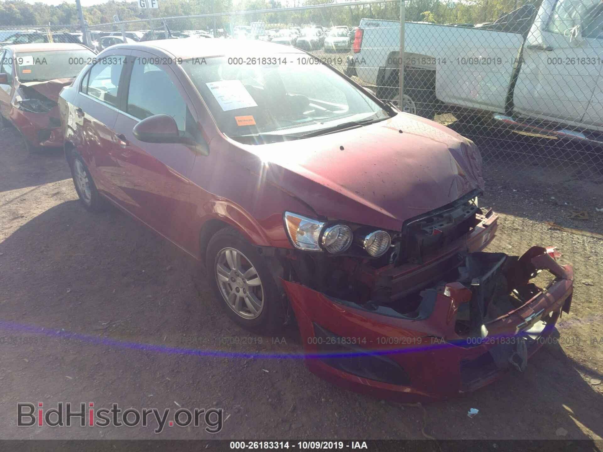 Фотография 1G1JC5SH9C4134166 - CHEVROLET SONIC 2012