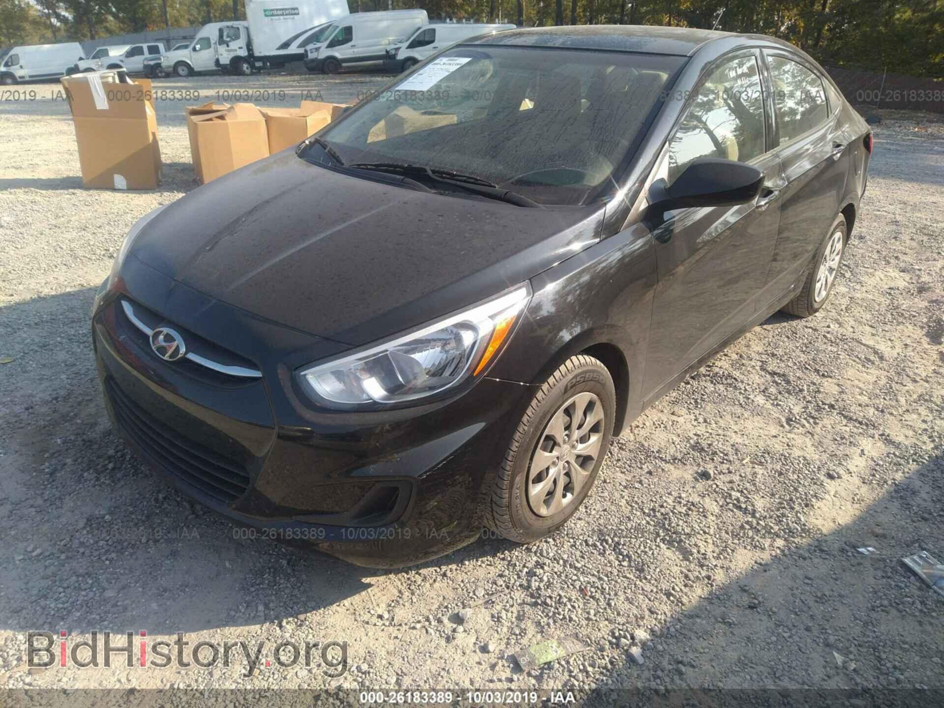 2017 HYUNDAI ACCENT - VIN: KMHCT4AE4HU358031 - Фото 2