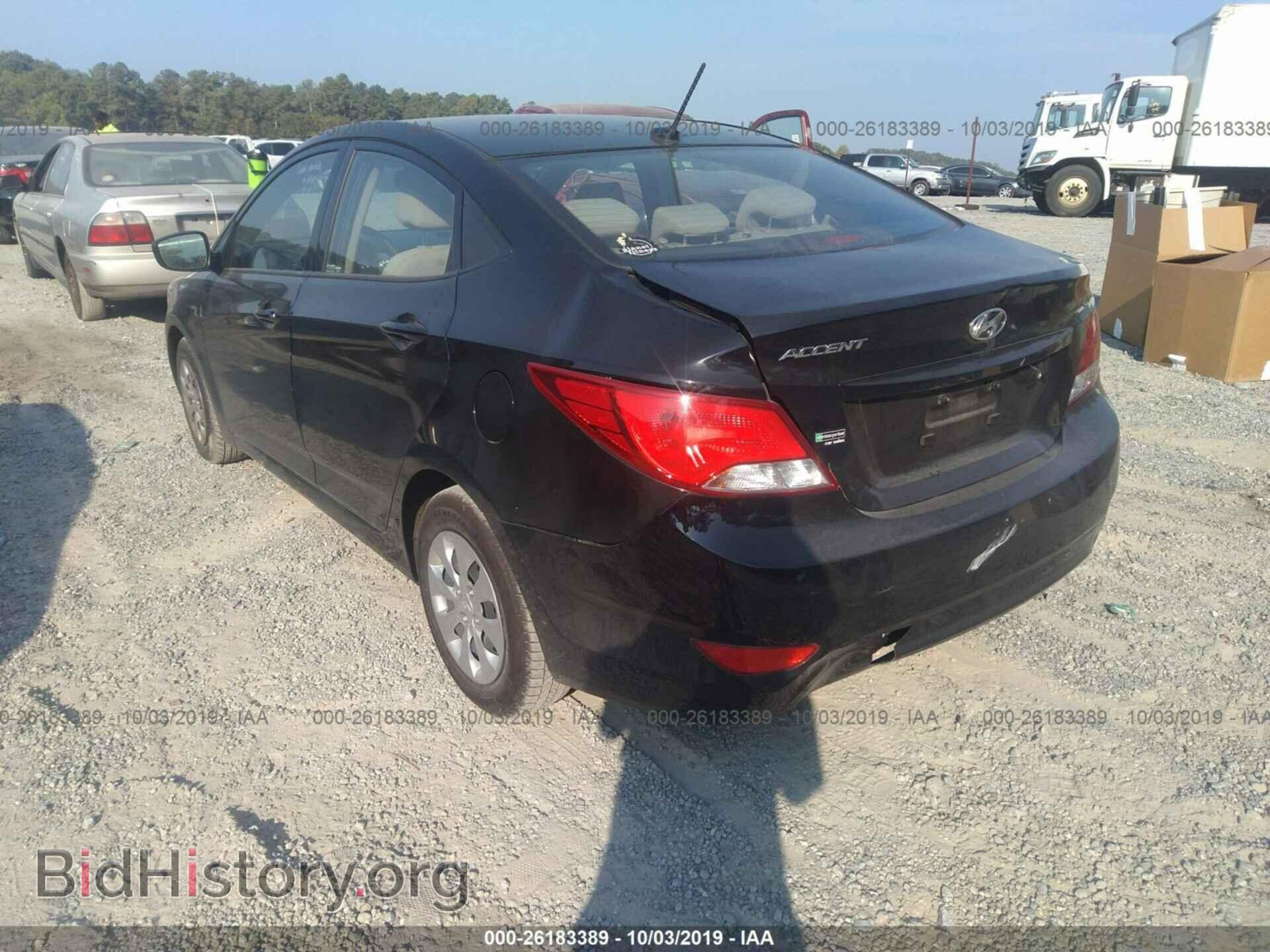2017 HYUNDAI ACCENT - VIN: KMHCT4AE4HU358031 - Фото 3