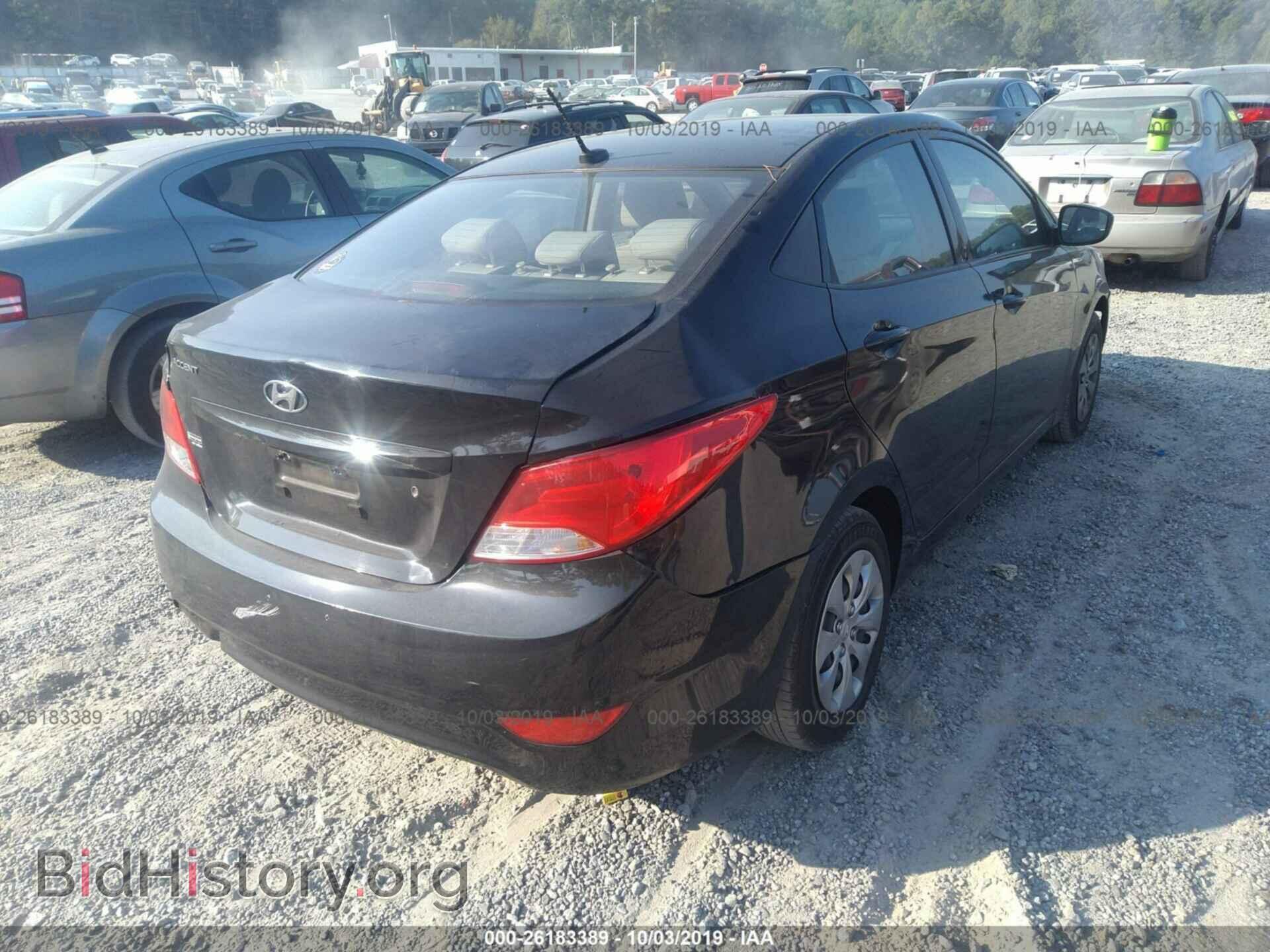 2017 HYUNDAI ACCENT - VIN: KMHCT4AE4HU358031 - Фото 4
