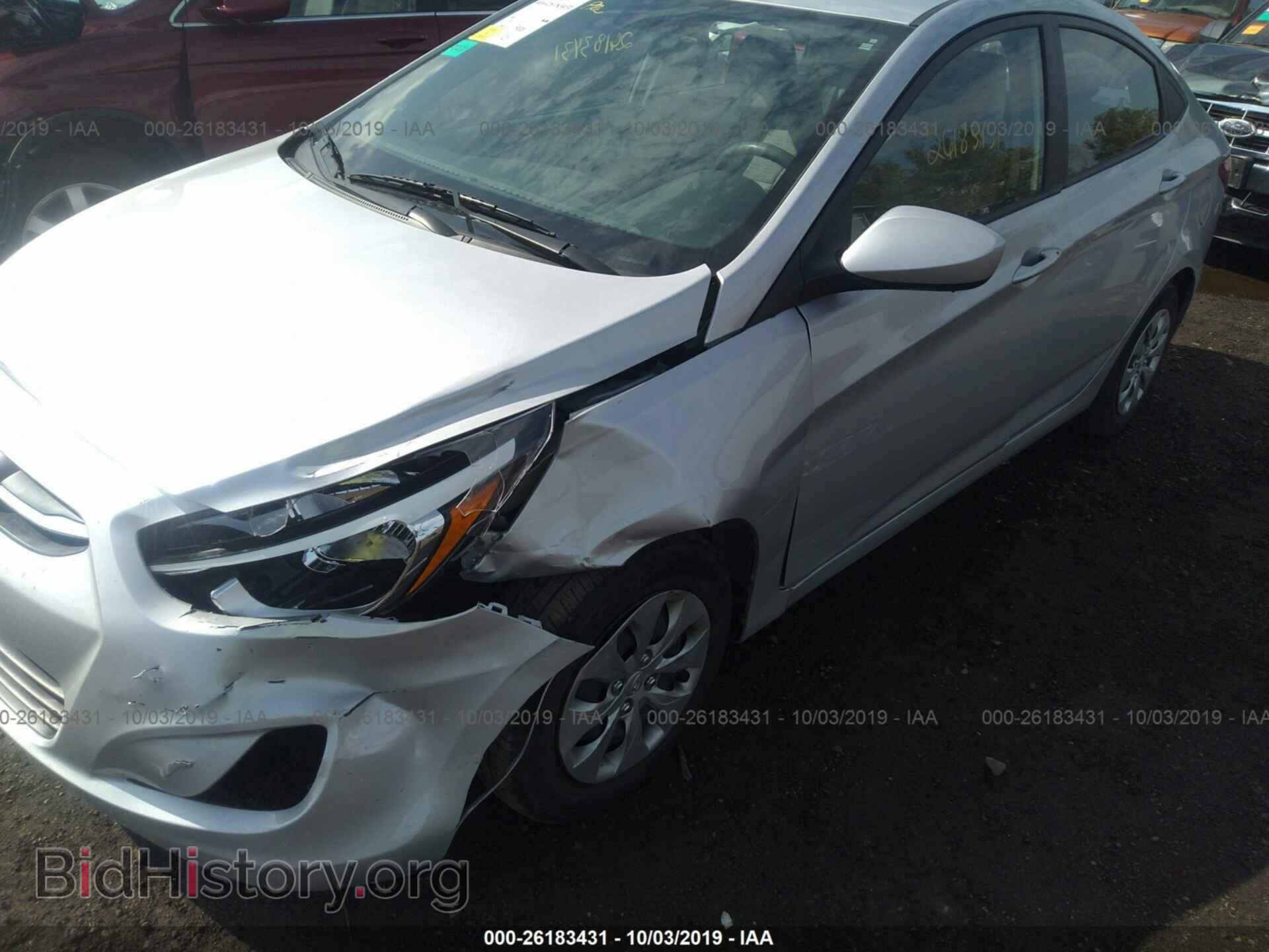 2016 HYUNDAI ACCENT - VIN: KMHCT4AE4GU138578 - Фото 6
