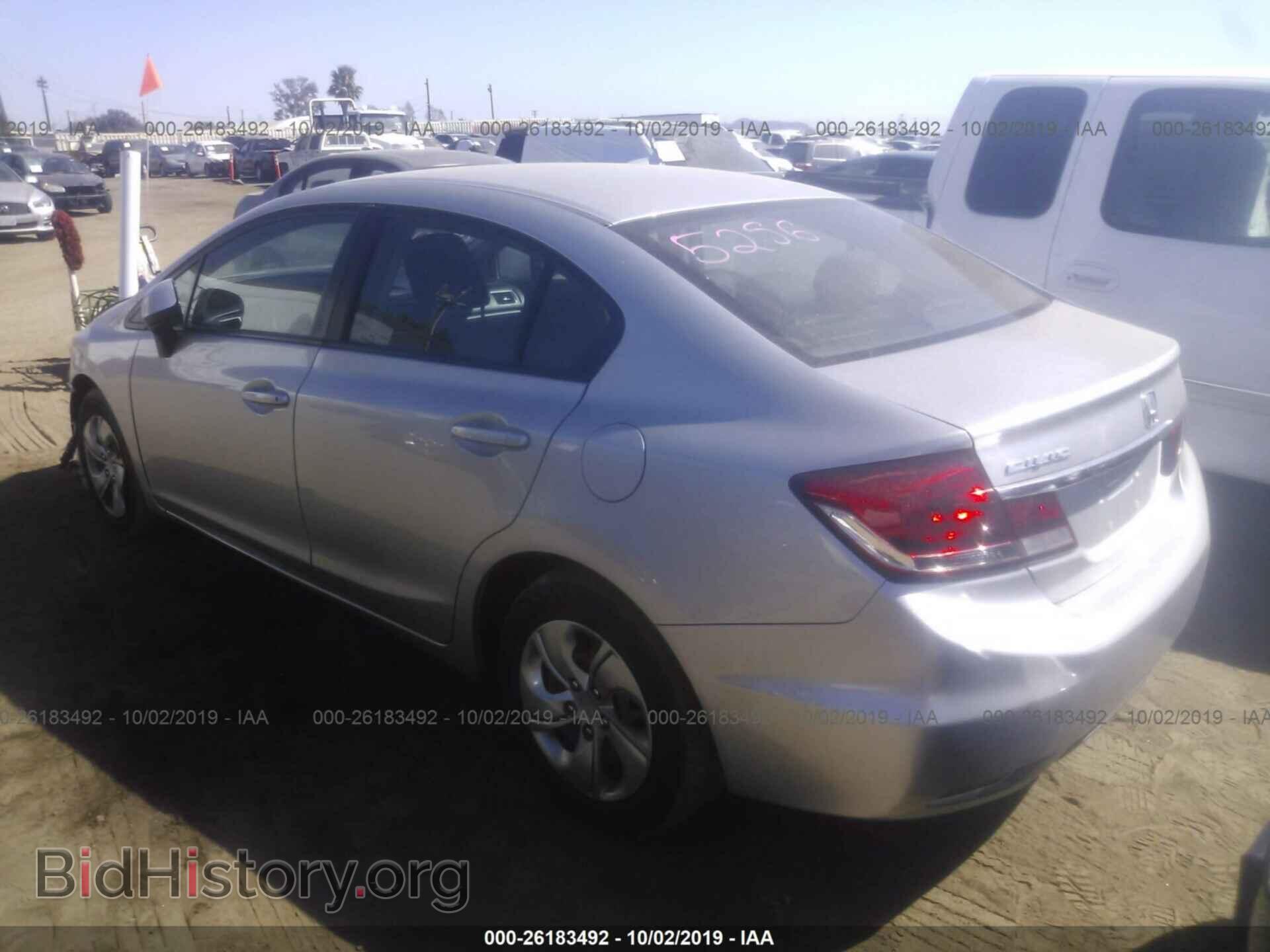 2013 HONDA CIVIC - VIN: 19XFB2F50DE241864 - Фото 3