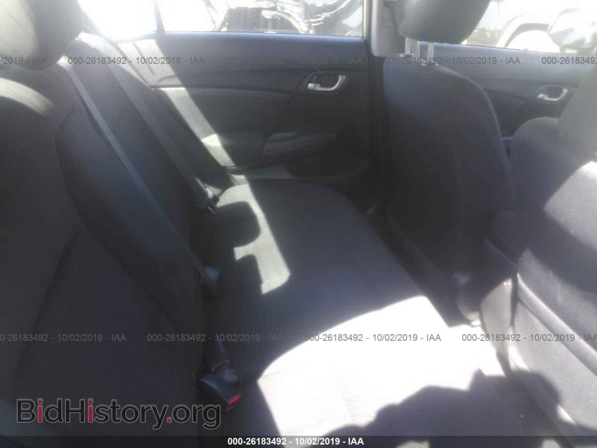 2013 HONDA CIVIC - VIN: 19XFB2F50DE241864 - Фото 8