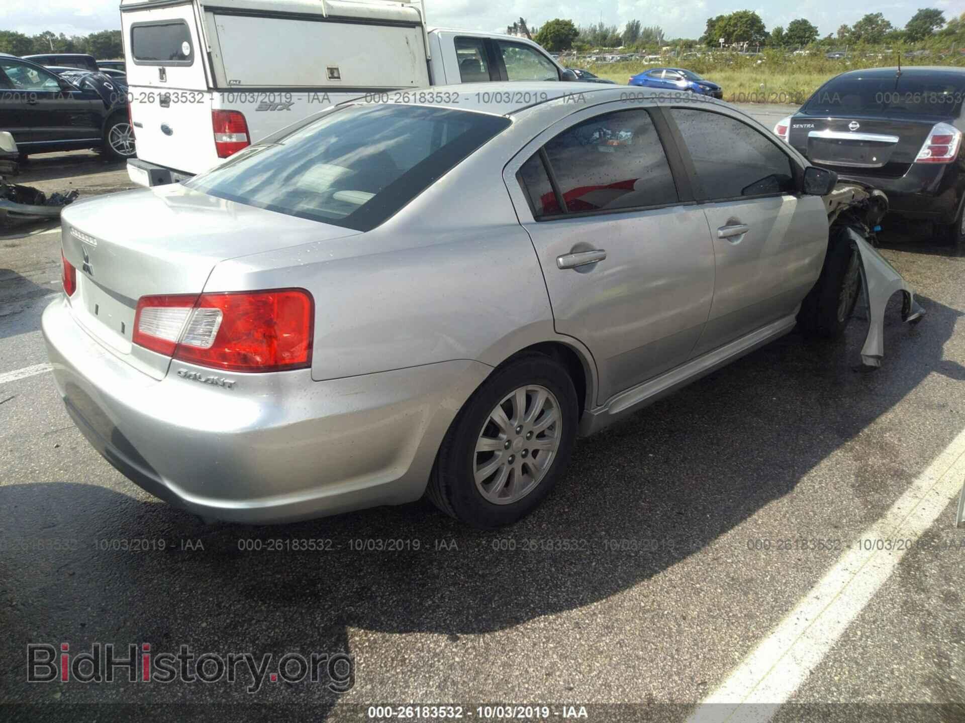 2010 MITSUBISHI GALANT - VIN: 4A32B2FFXAE009641 - Фото 4