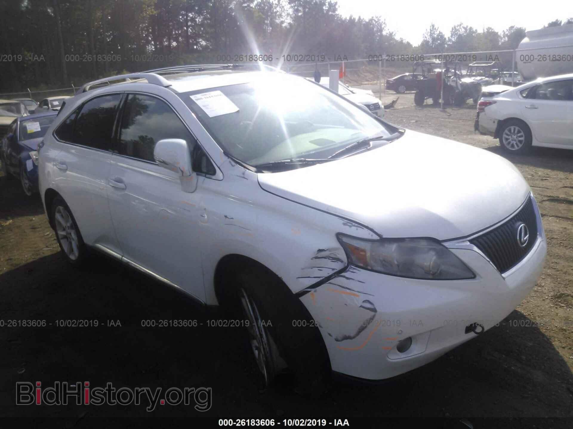 Photo 2T2ZK1BAXCC071693 - LEXUS RX 2012