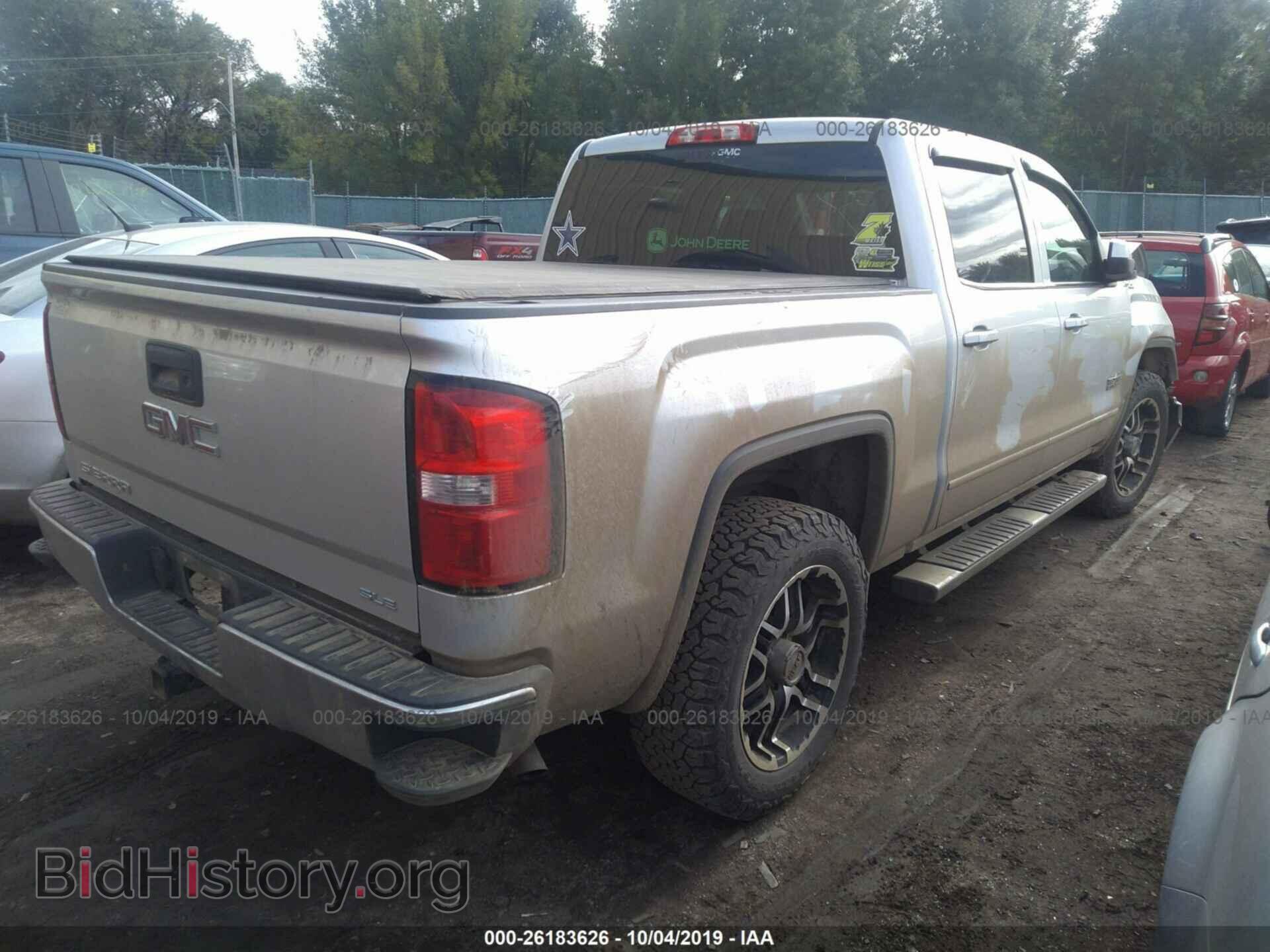 2014 GMC SIERRA - VIN: 3GTU2UEC3EG366446 - Фото 4