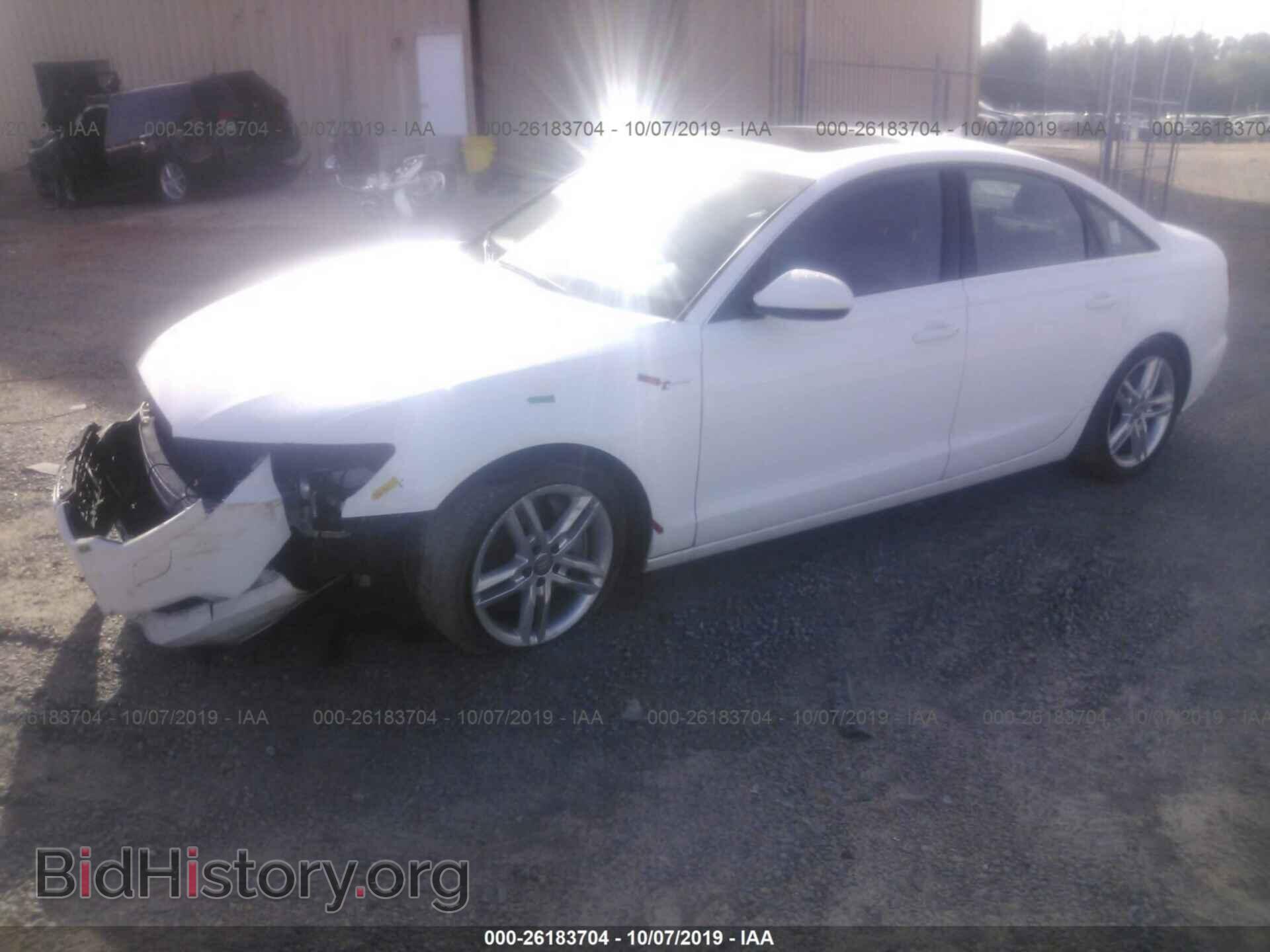 2012 AUDI A6 - VIN: WAUFGAFC9CN142655 - Photo 2