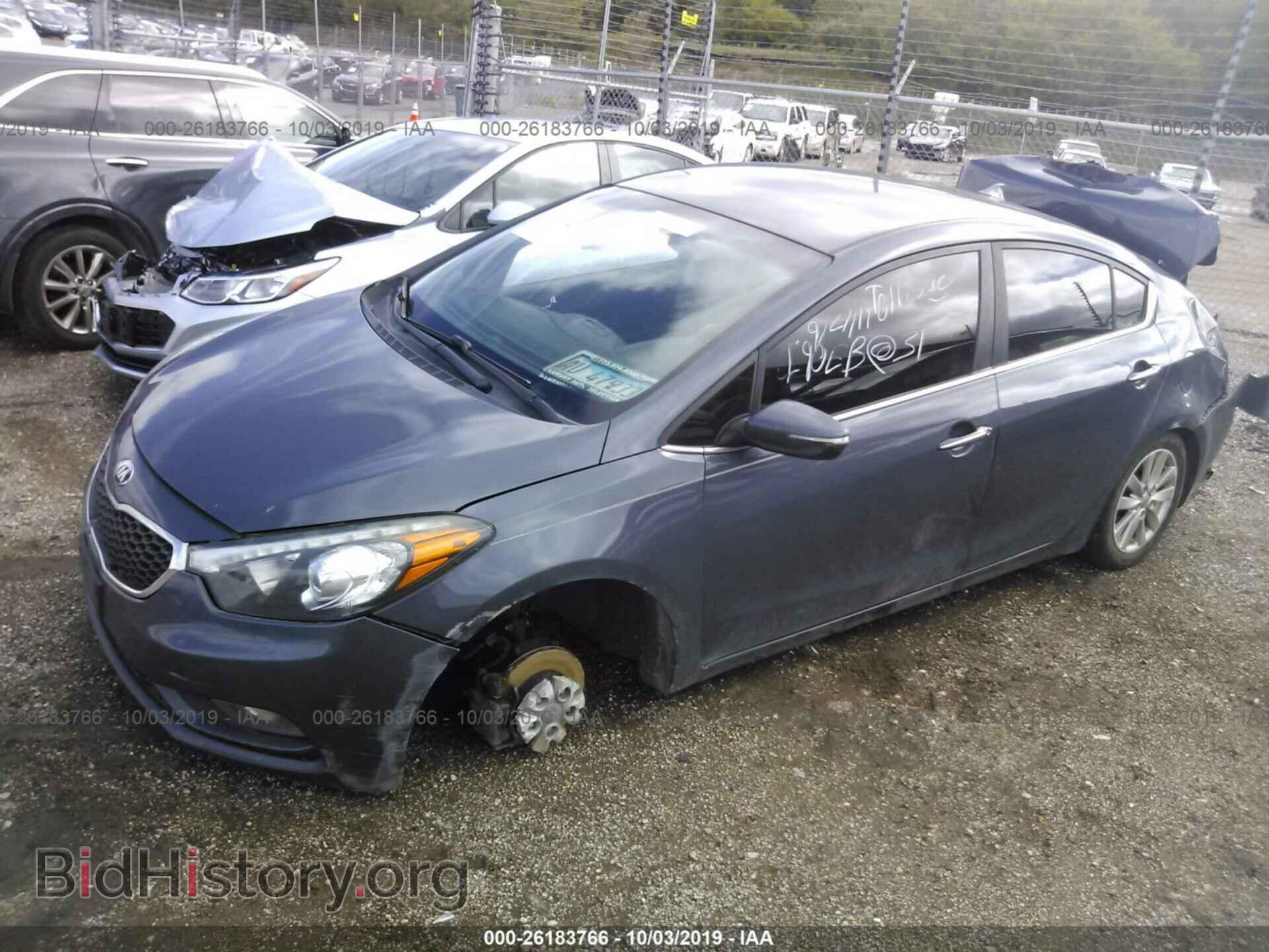 2014 KIA FORTE - VIN: KNAFX4A88E5116300 - Фото 2