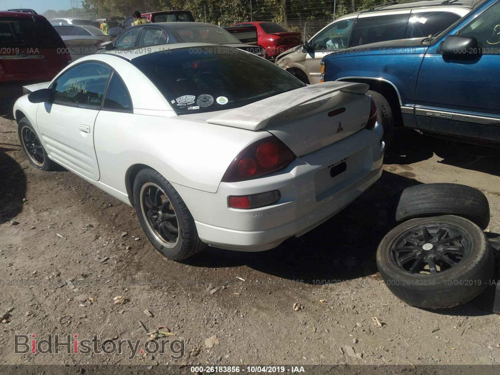 2001 MITSUBISHI ECLIPSE - VIN: 4A3AC44G91E225660 - Фото 3