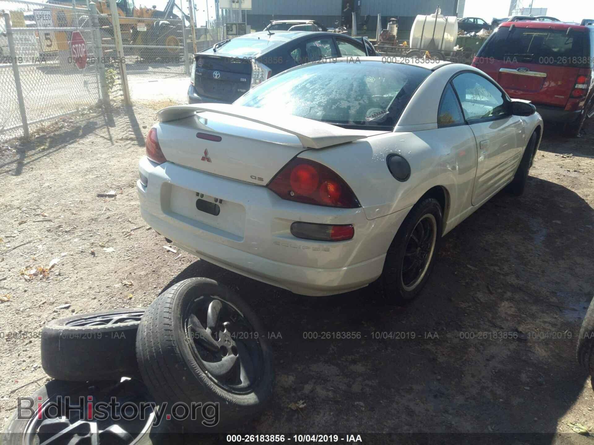 2001 MITSUBISHI ECLIPSE - VIN: 4A3AC44G91E225660 - Фото 4