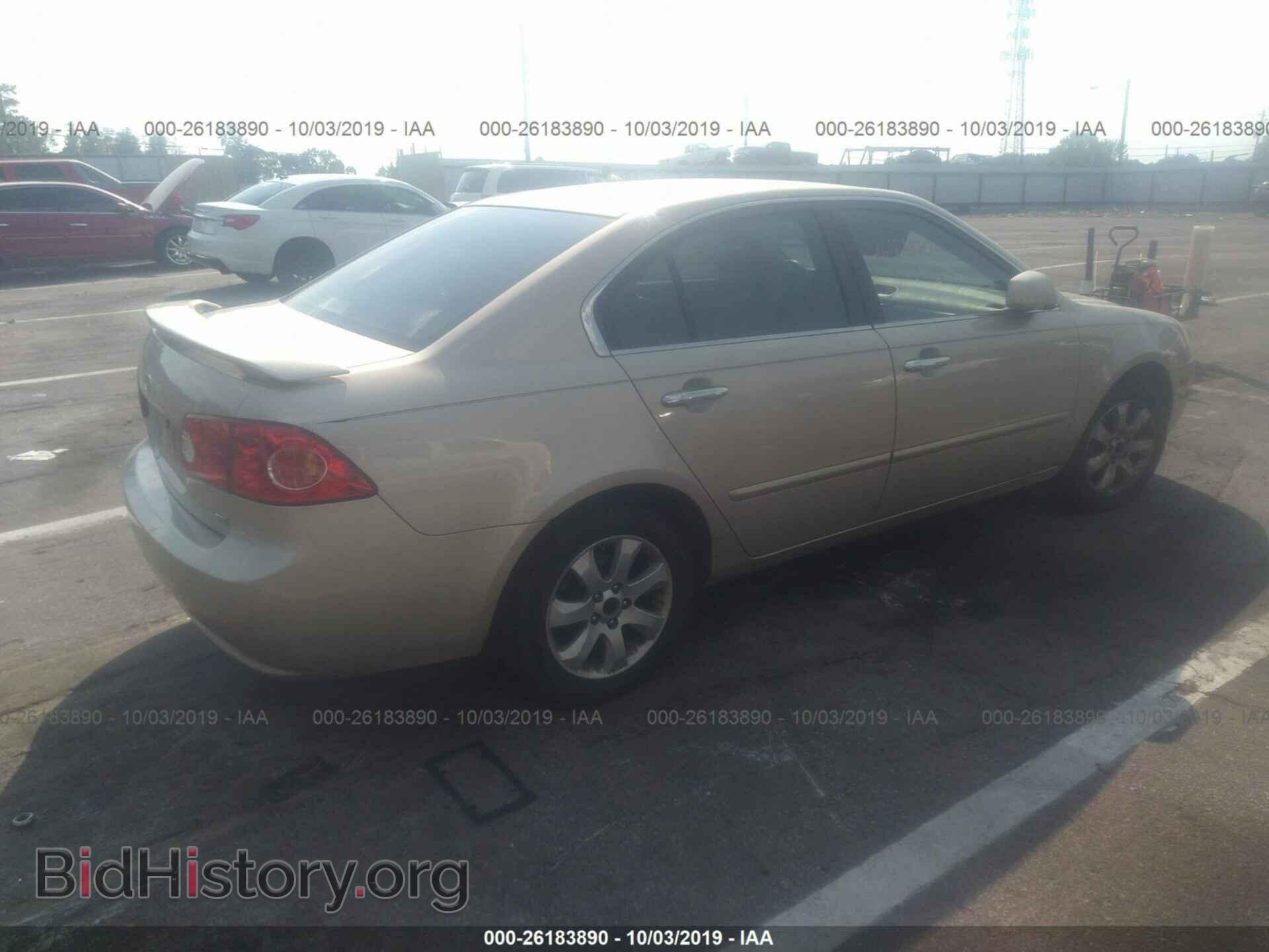 2008 KIA OPTIMA - VIN: KNAGE123285242992 - Фото 4