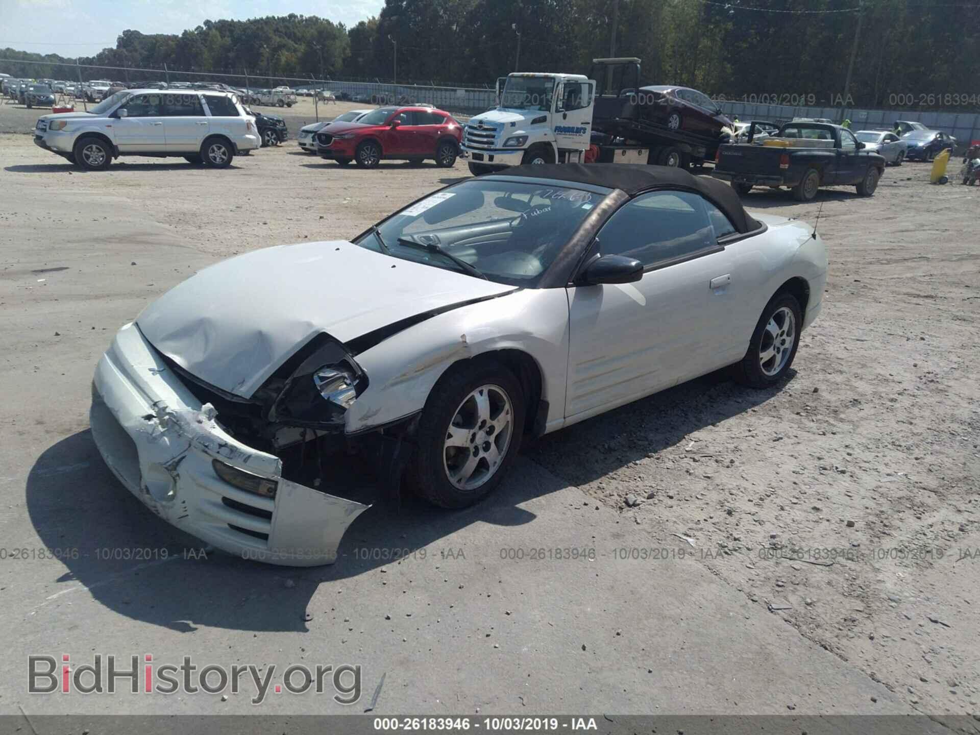 2004 MITSUBISHI ECLIPSE - VIN: 4A3AE45G64E047462 - Фото 2