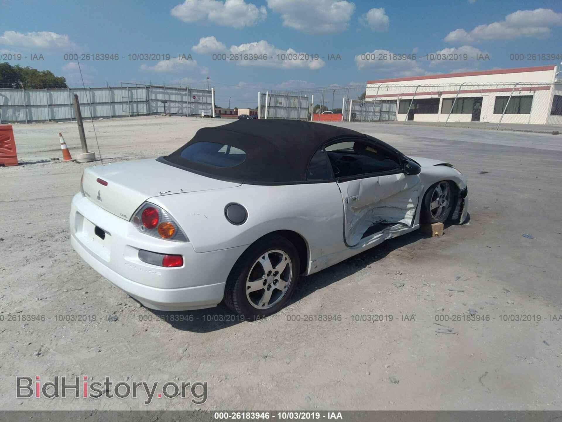 2004 MITSUBISHI ECLIPSE - VIN: 4A3AE45G64E047462 - Фото 4
