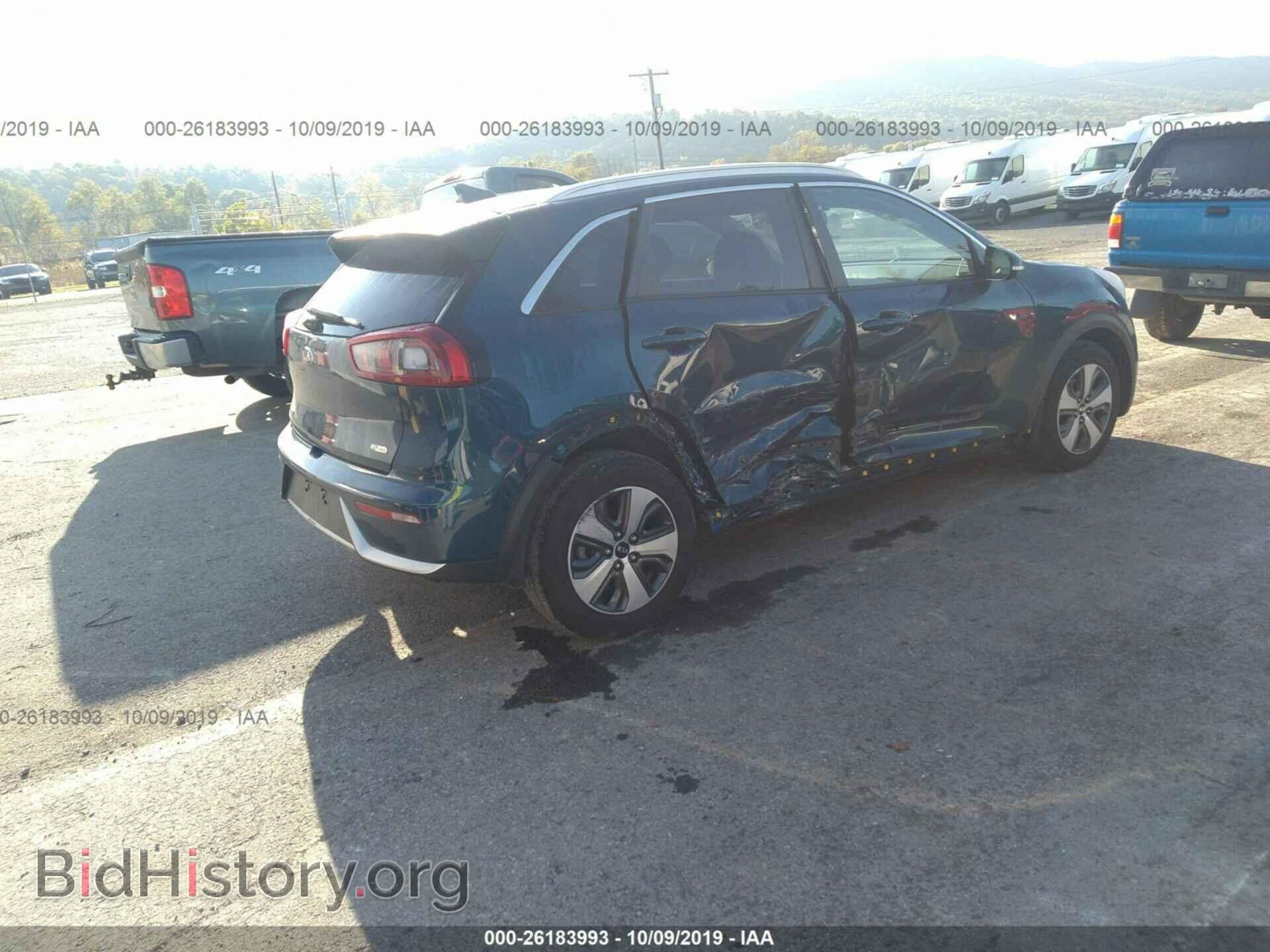 2017 KIA NIRO - VIN: KNDCC3LC9H5068985 - Фото 4