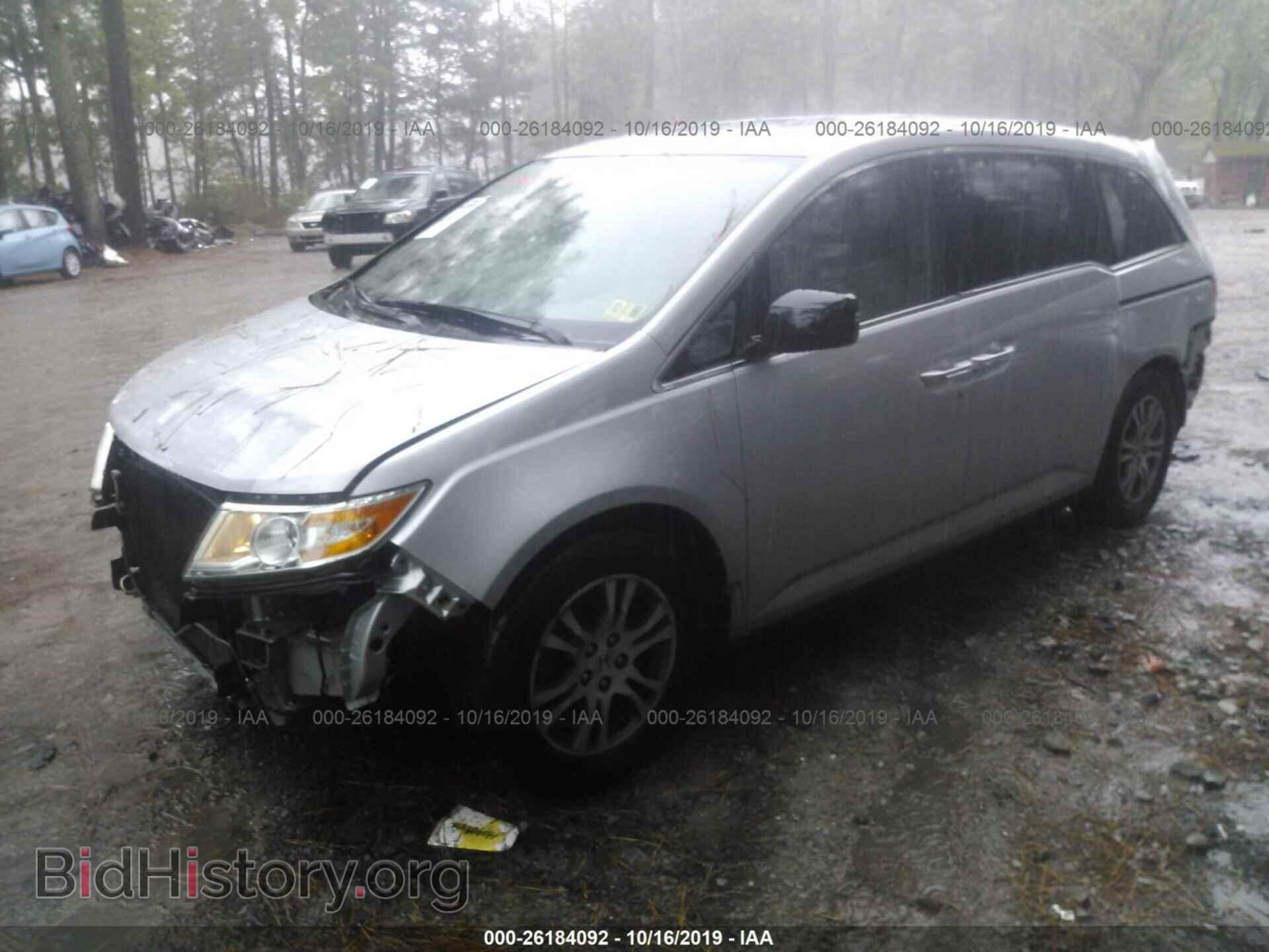 2013 HONDA ODYSSEY - VIN: 5FNRL5H61DB090657 - Фото 2