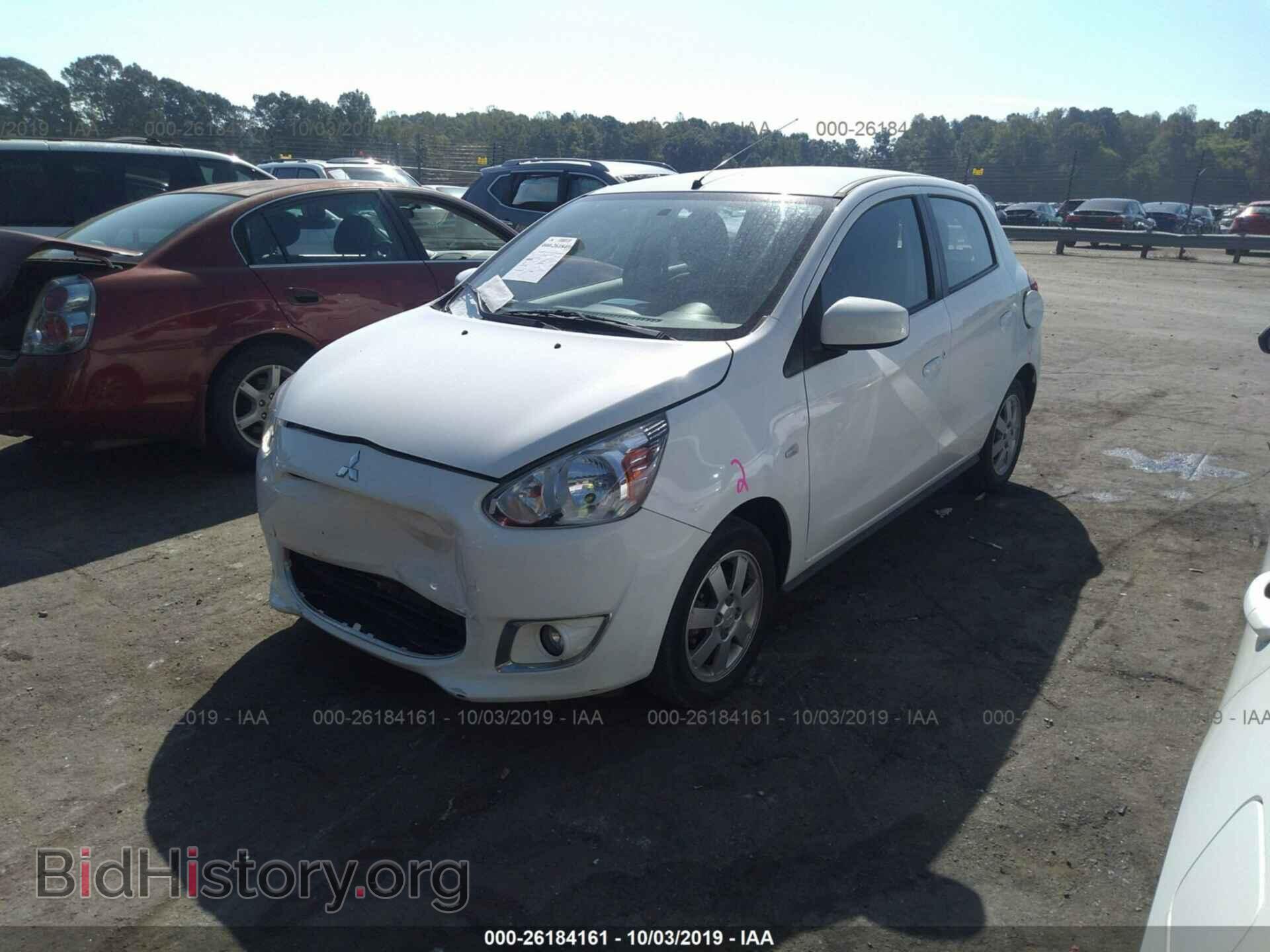 2014 MITSUBISHI MIRAGE - VIN: ML32A4HJ4EH025053 - Фото 2