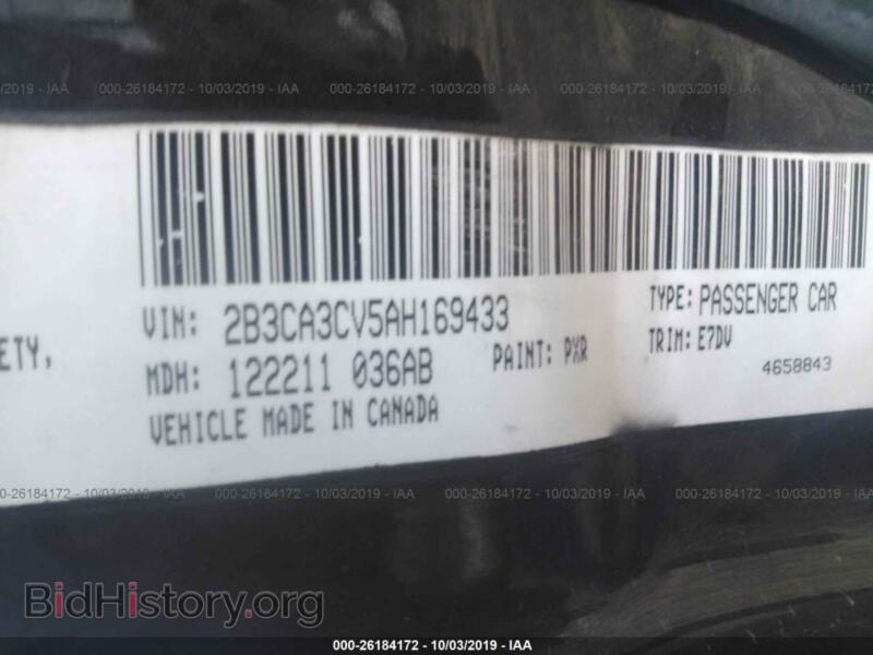 2010 Dodge CHARGER (VIN 2B3CA3CV5AH169433) — photo 9 of 10